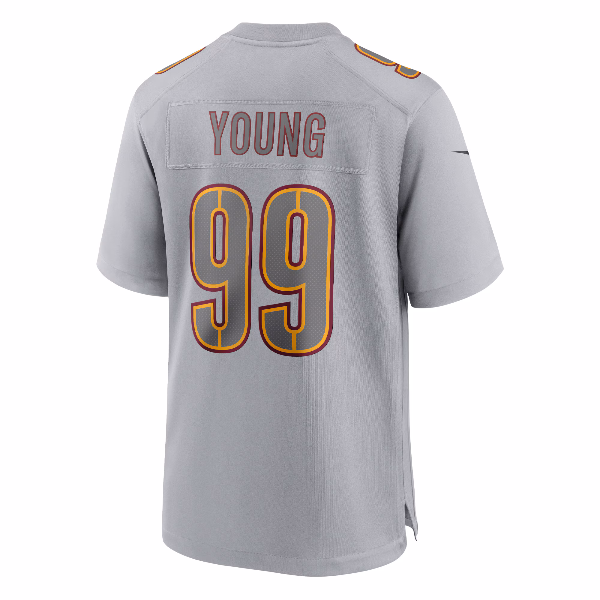 Chase Young Washington Commanders Atmosphere Fashion Game Jersey - Gray