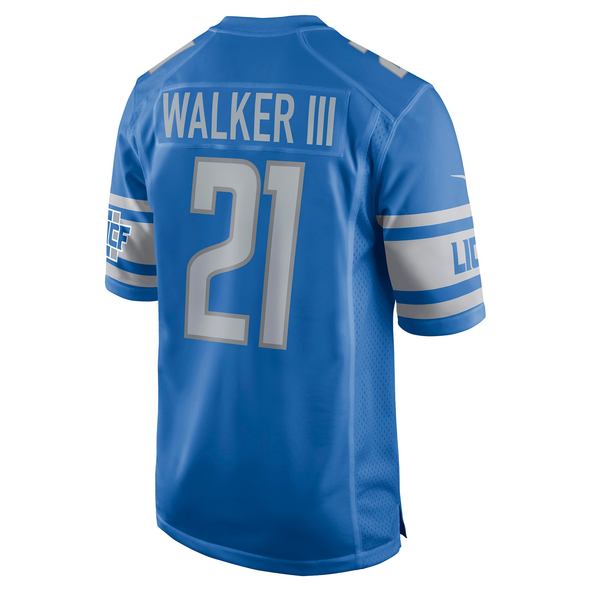 Tracy Walker III Detroit Lions  Game Jersey - Blue
