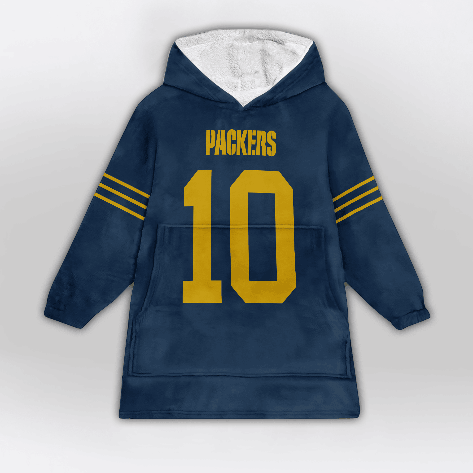 Kid J.L 10 Green Bay Football Unisex Blanket Hoodie