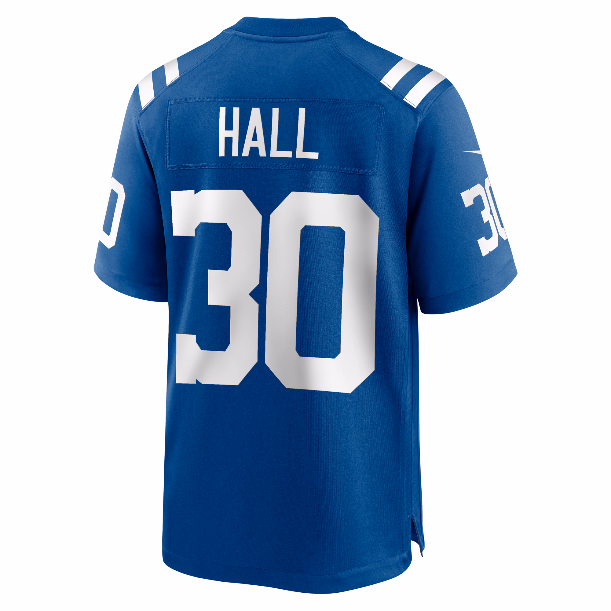 Darren Hall Indianapolis Colts Team Game Jersey -  Royal