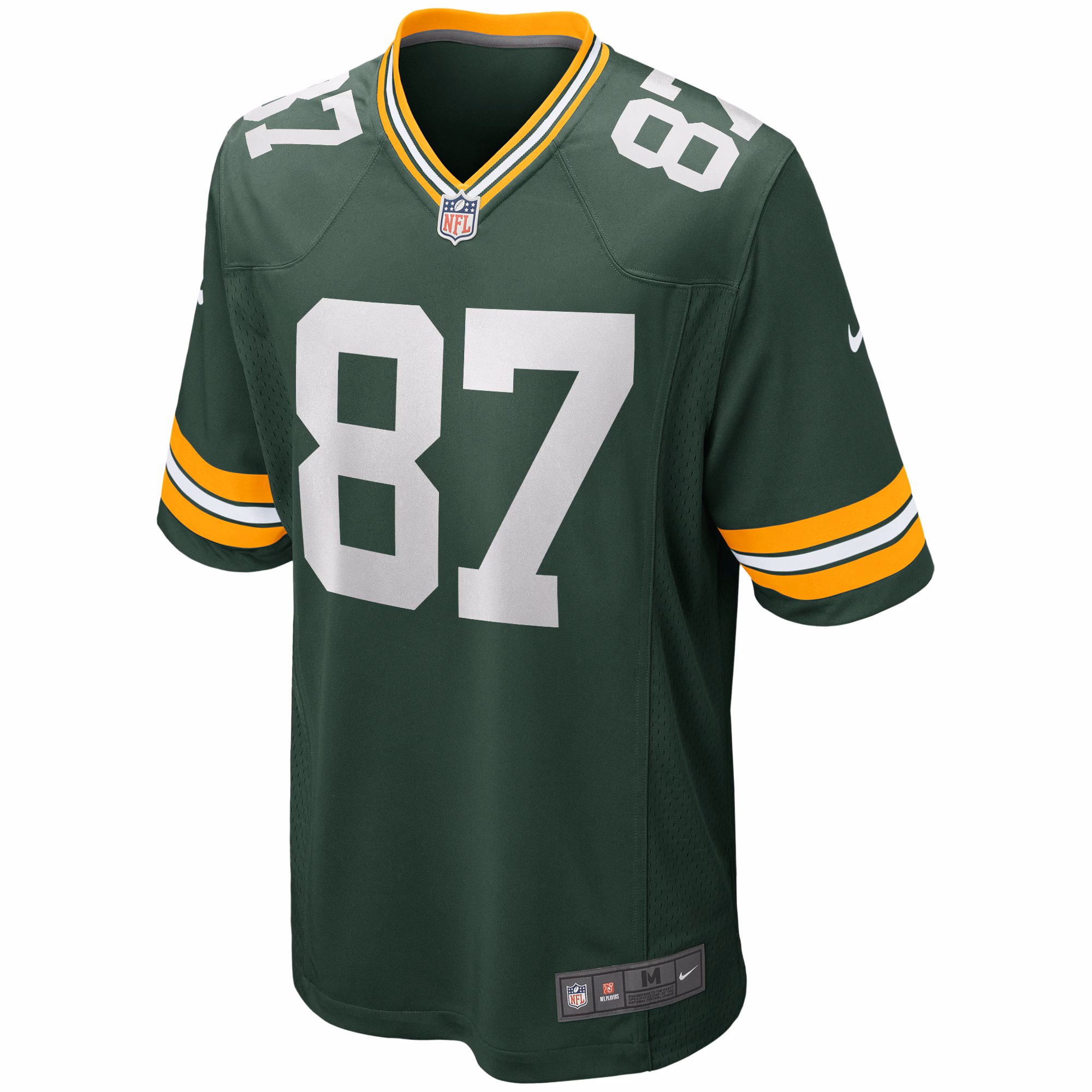 Willie Davis Green Bay Packers Game Retired Player Jersey - Green