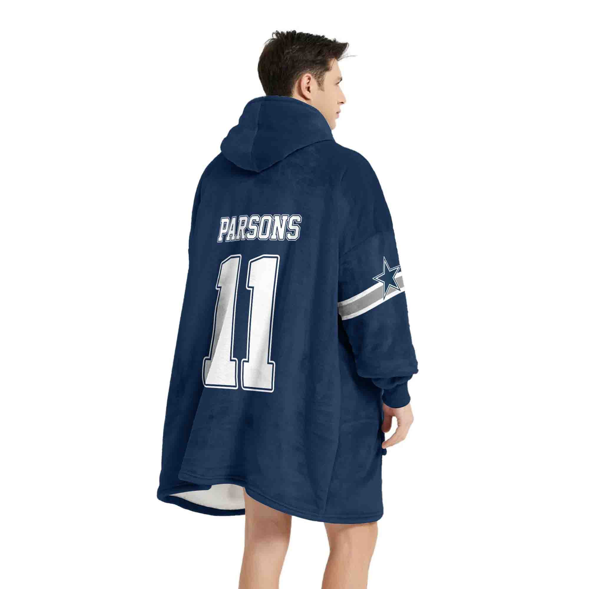 Adult MP 11 Dallas Football Unisex Blanket Hoodie