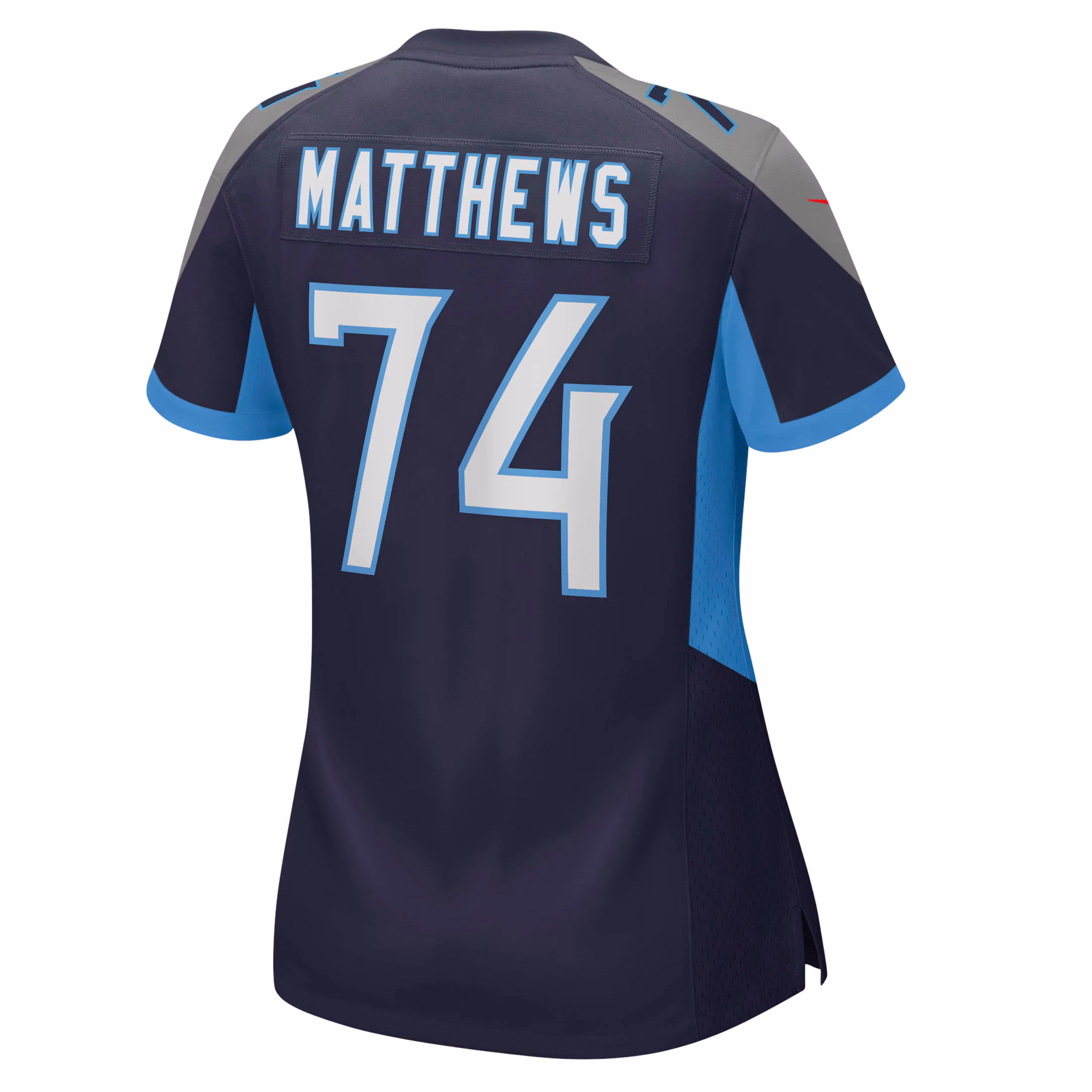 Bruce Matthews Tennessee Titans Women's Retired Player Jersey - Navy
