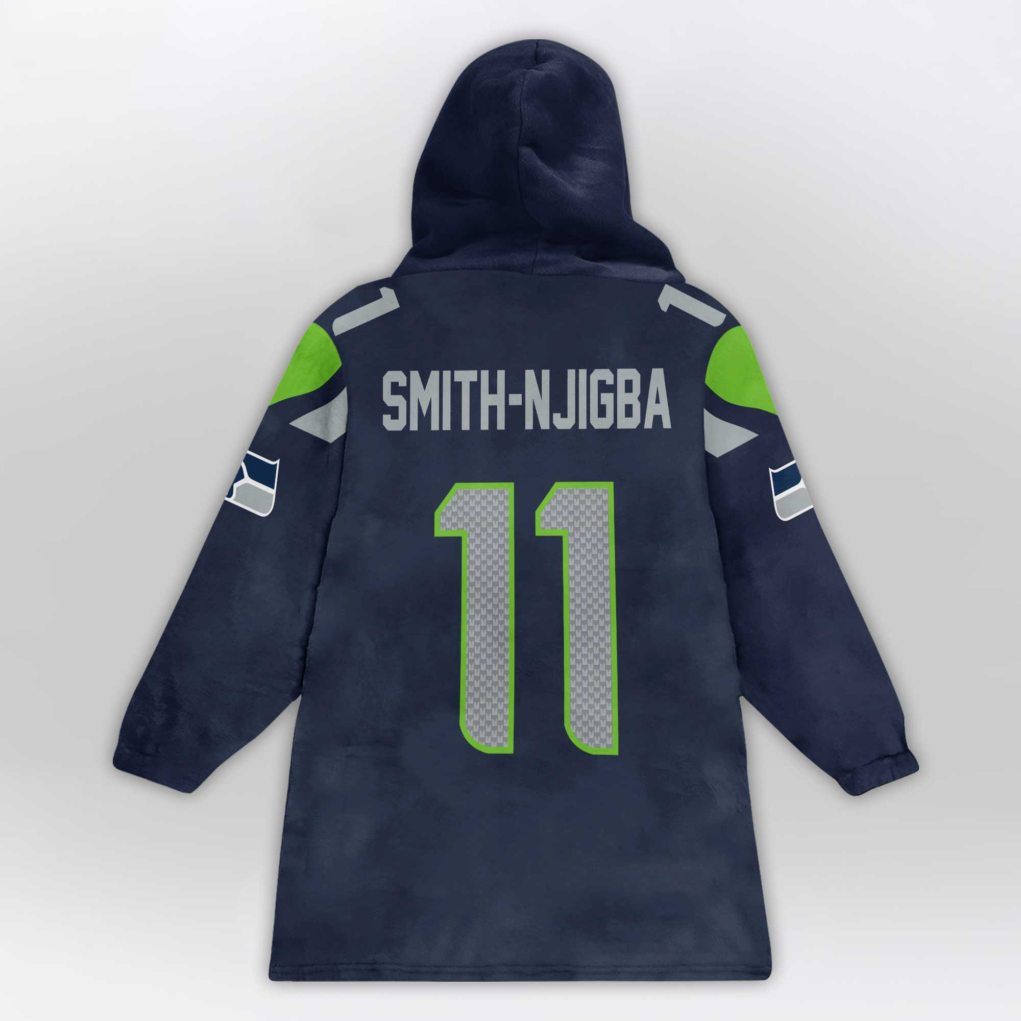 Kid 11 Seattle Football Unisex Blanket Hoodie