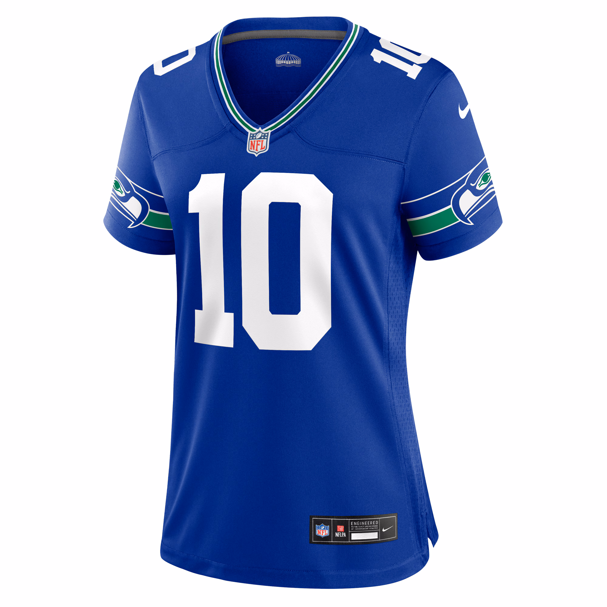 Jim Zorn Seattle Seahawks Women's Throwback Retired Player Game Jersey - Royal