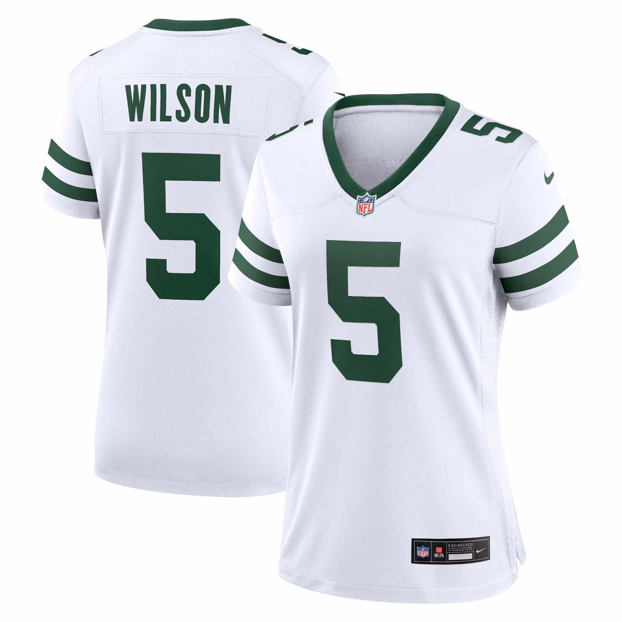 Garrett Wilson New York Jets Women's Alternate Game Jersey - Legacy Black