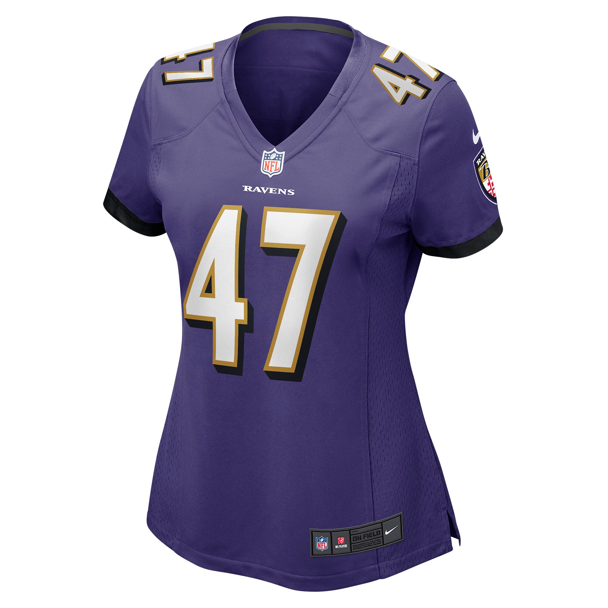 Vince Biegel Baltimore Ravens  Women's Player Game Jersey - Purple