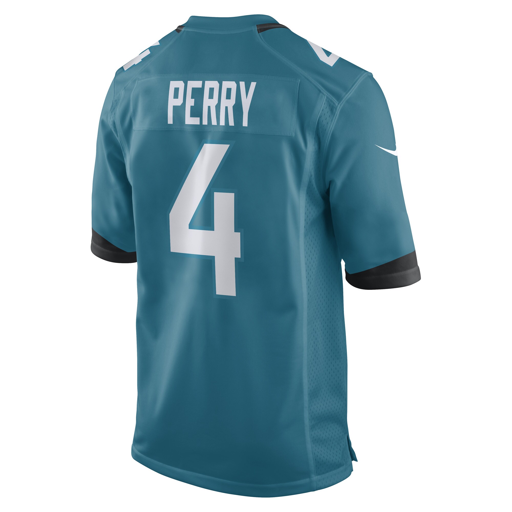 E.J. Perry Jacksonville Jaguars  Game Player Jersey - Teal