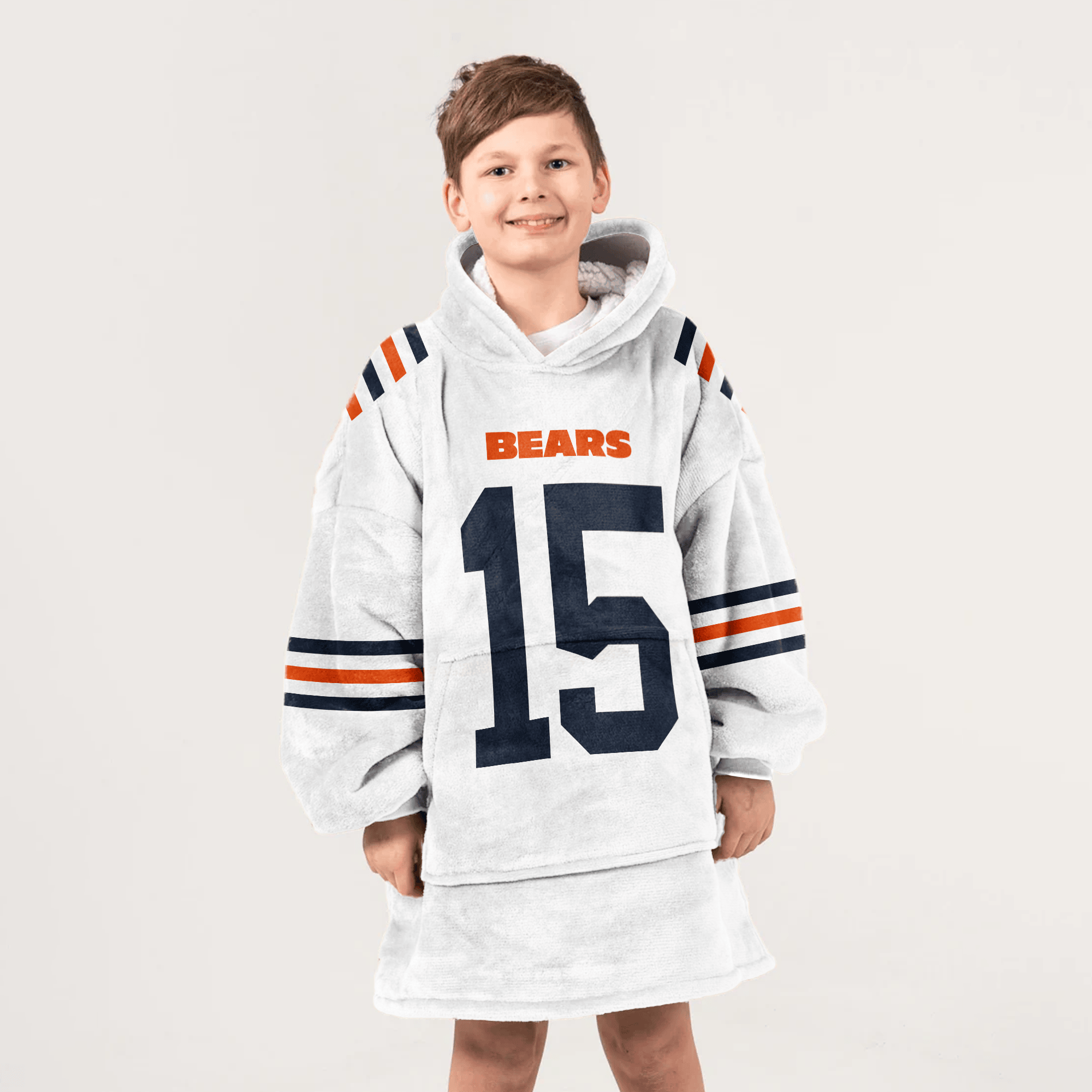 R.O 15 Chicago Football Unisex Blanket Hoodie