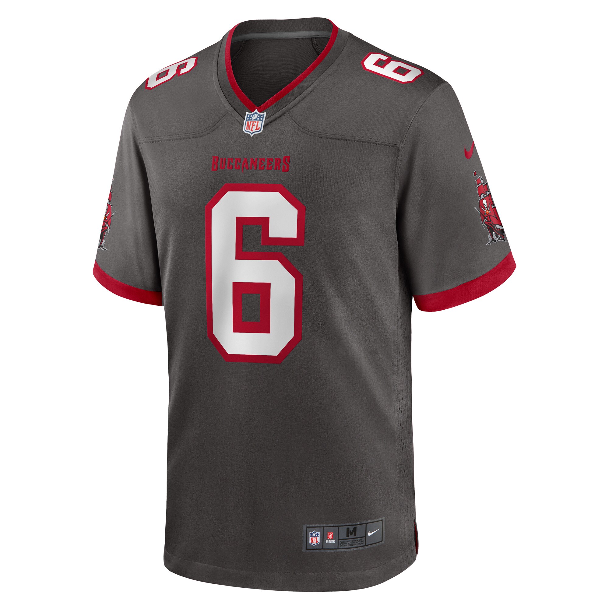 Julio Jones Tampa Bay Buccaneers  Player Game Jersey - Pewter