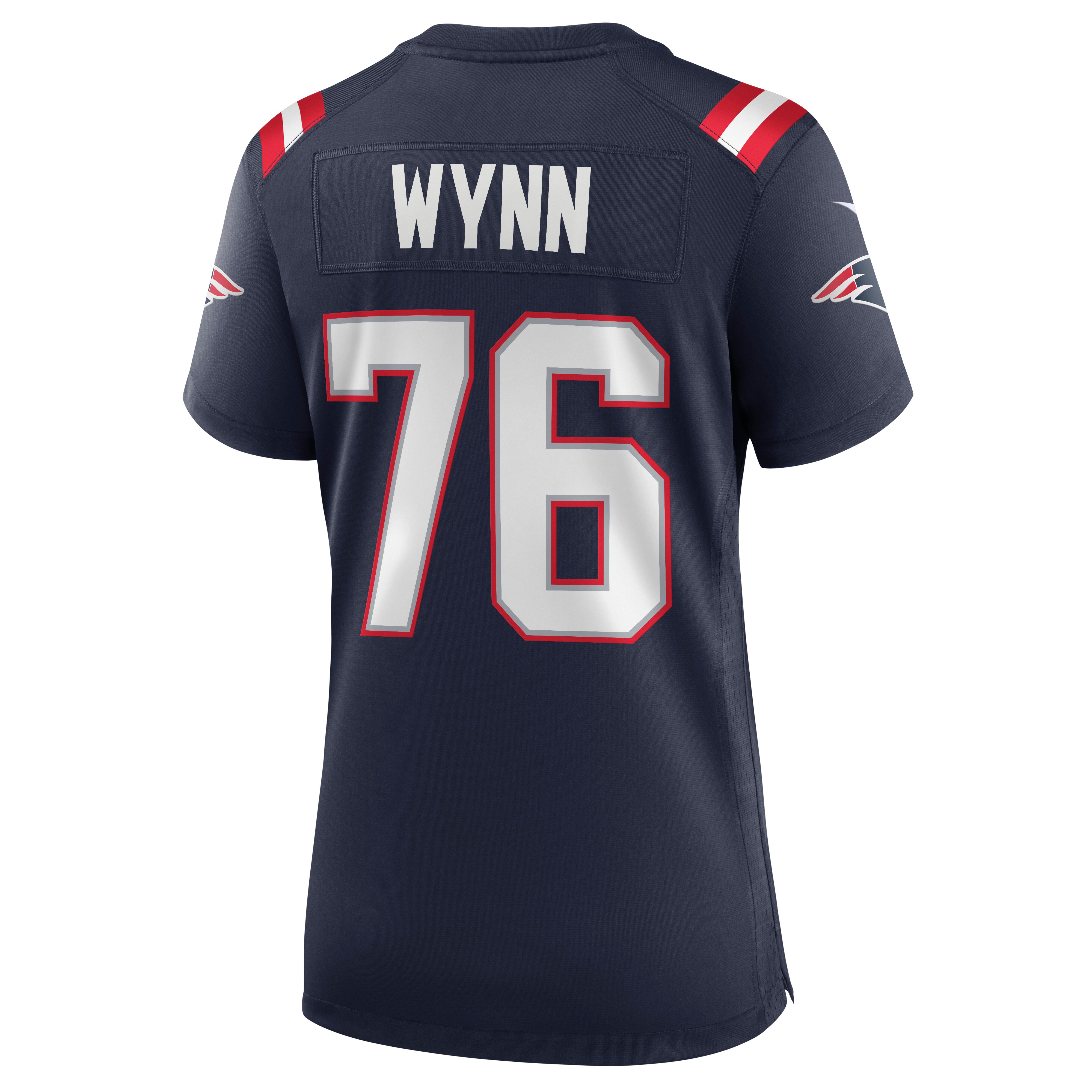 Isaiah Wynn New England Patriots  Women's Game Jersey - Navy