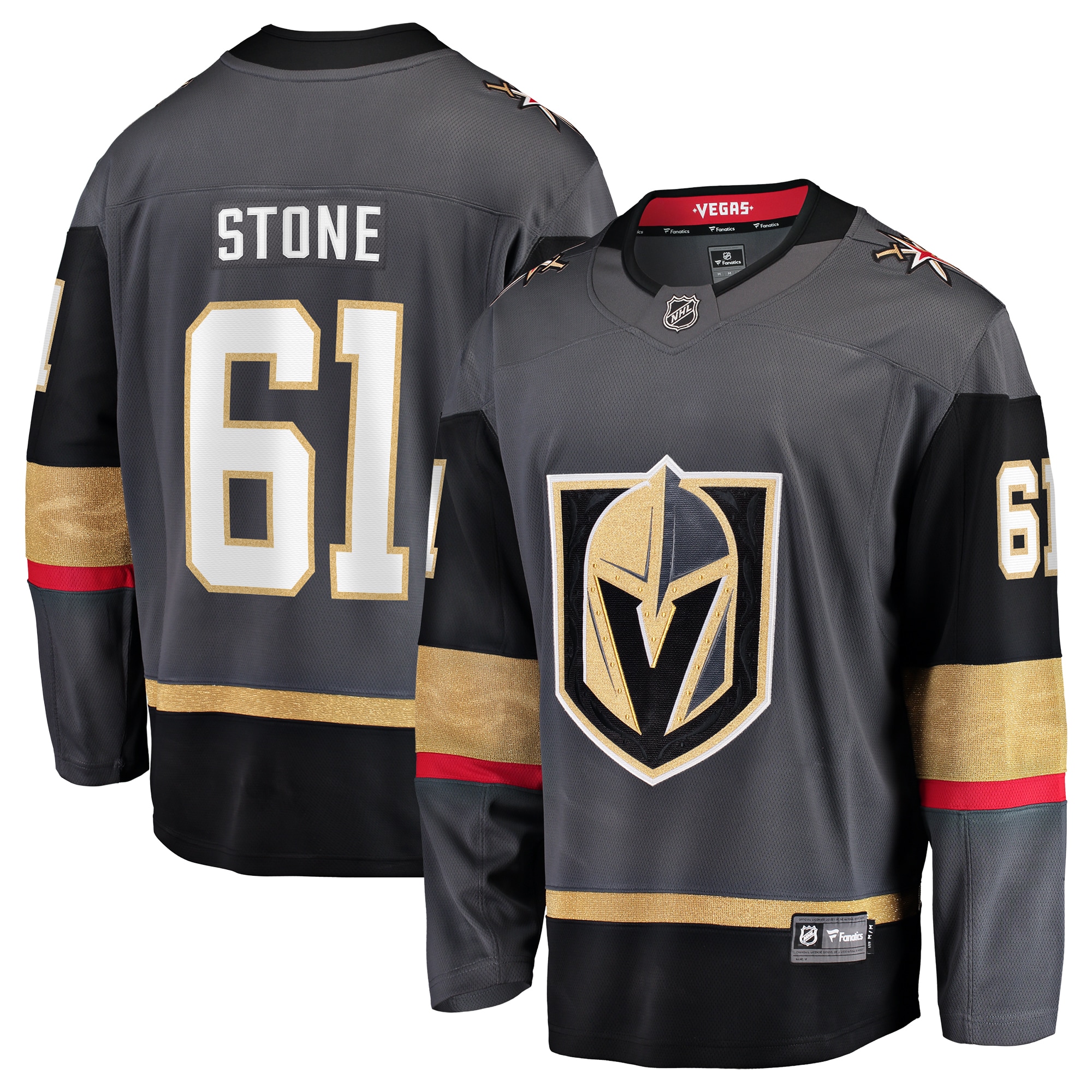 Mark Stone Vegas Golden Knights Alternate Breakaway Player Jersey - Gray