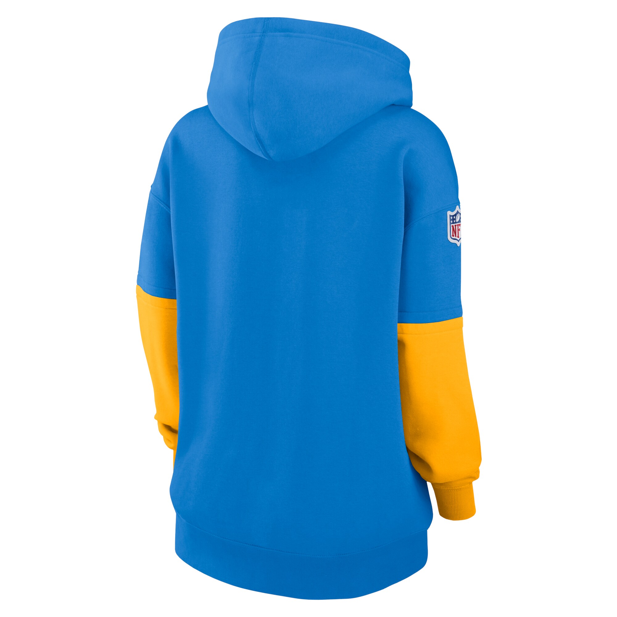 Los Angeles Chargers Women's 2024 Sideline Essential Fleece Pullover Hoodie - Powder Blue