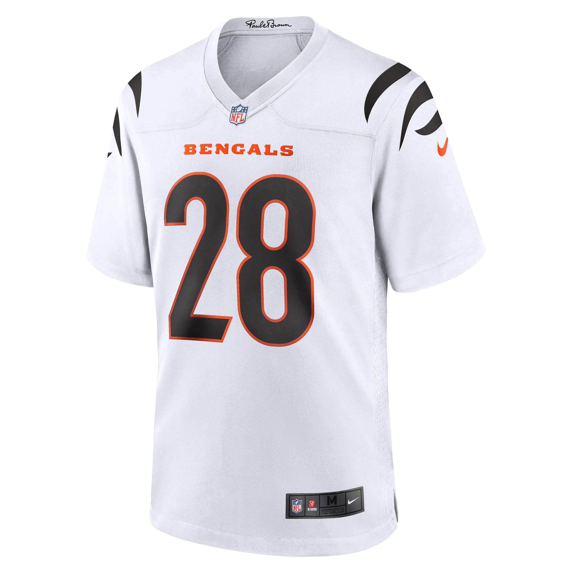 Joe Mixon Cincinnati Bengals  Away Game Player Jersey - White