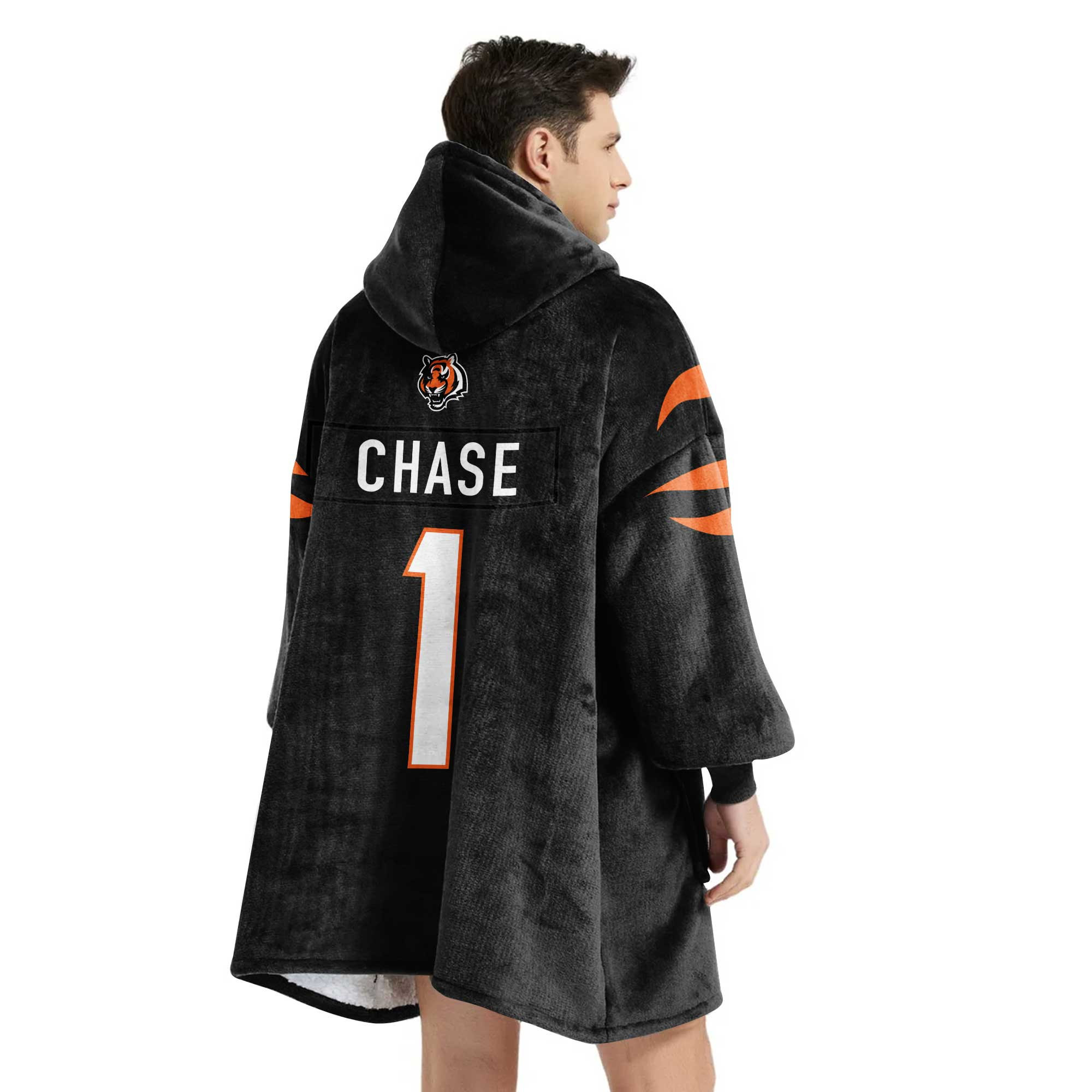 Adult J.C 1 Cincinnati Football Unisex Blanket Hoodie
