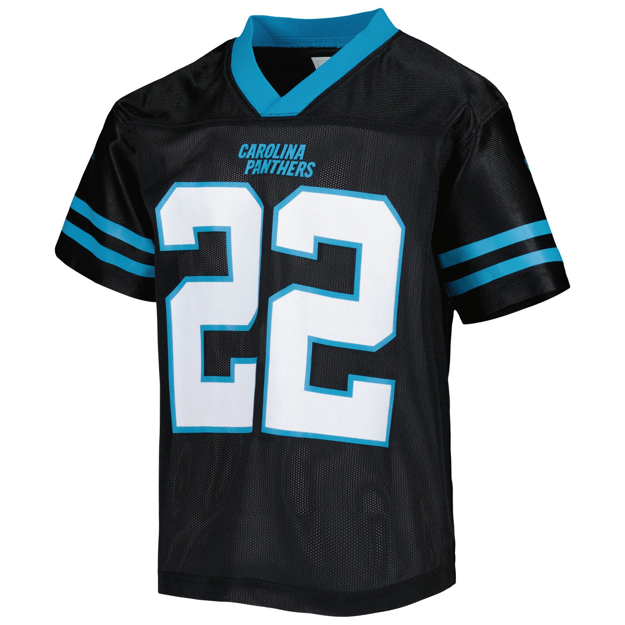 Youth Christian McCaffrey Black Carolina Panthers Player Replica Jersey