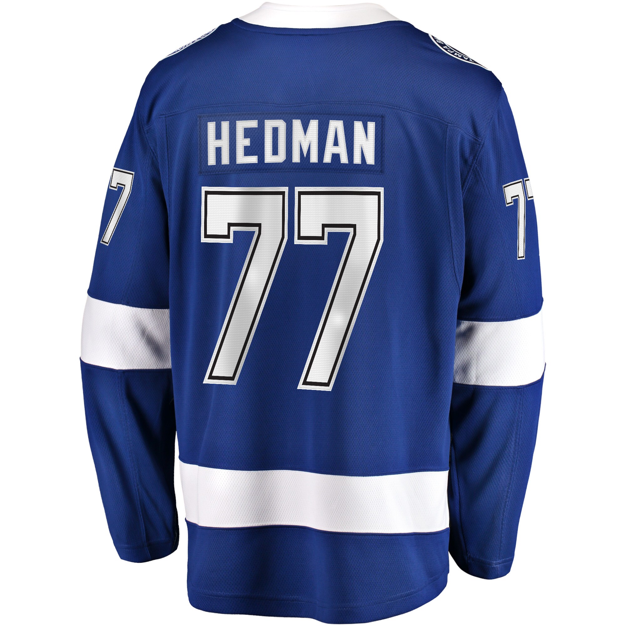 Victor Hedman Tampa Bay Lightning Home 2022 Stanley Cup Final Breakaway Player Jersey - Blue