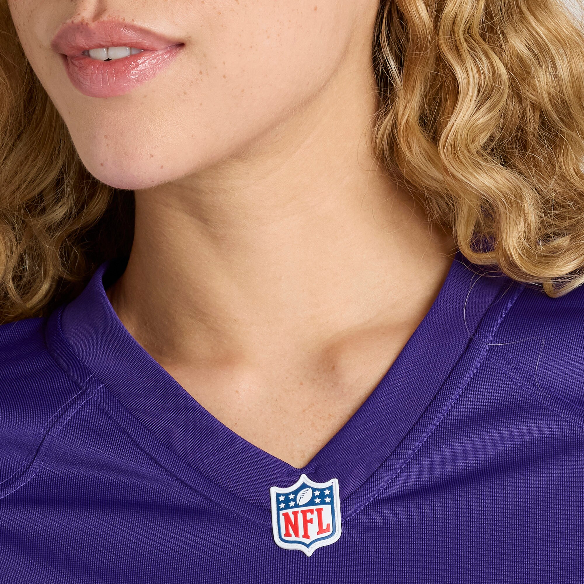 Theo Jackson Minnesota Vikings Women's Home Game Player Jersey - Purple
