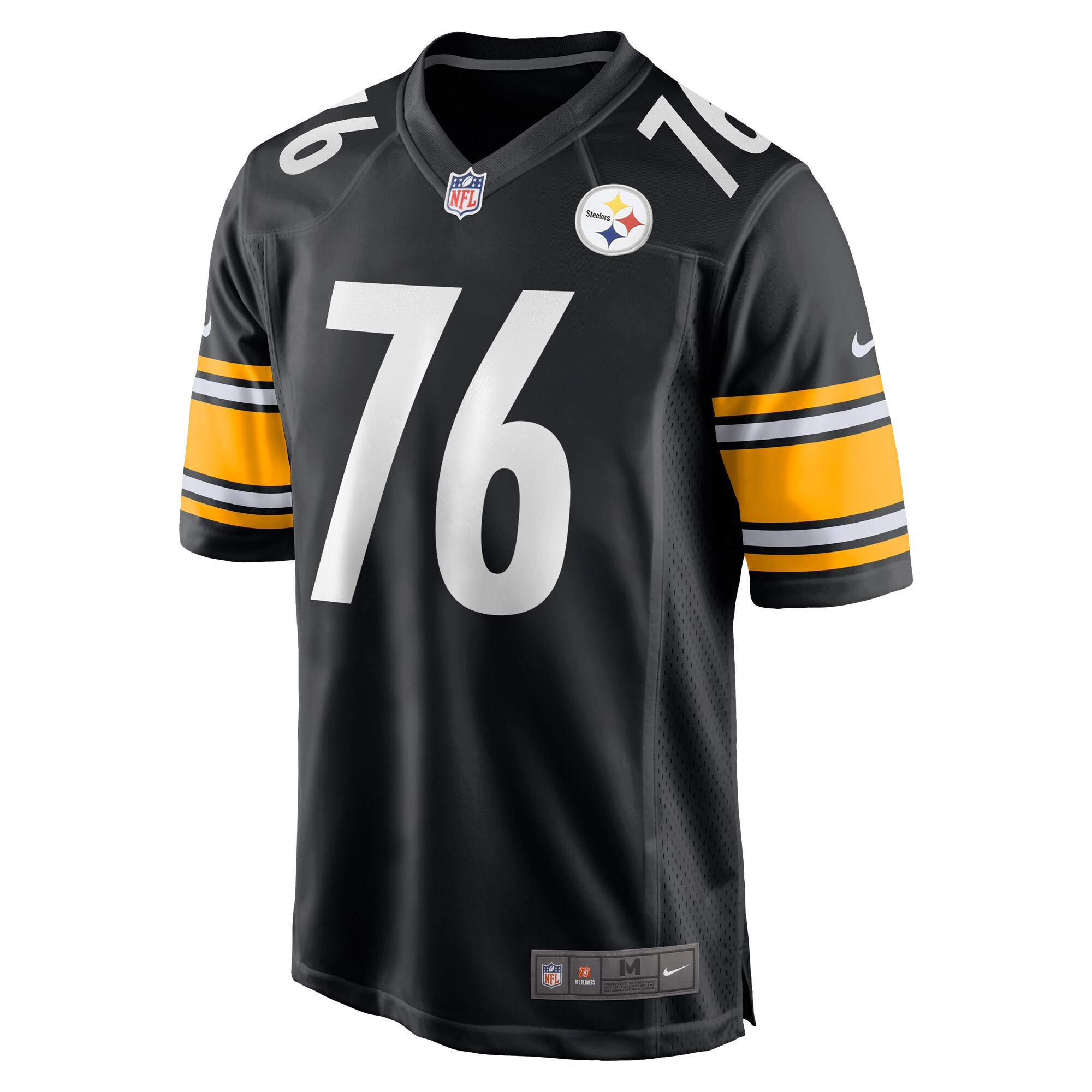 Troy Fautanu #76 Pittsburgh Steelers Draft First Round Pick Player Game Jersey - Black