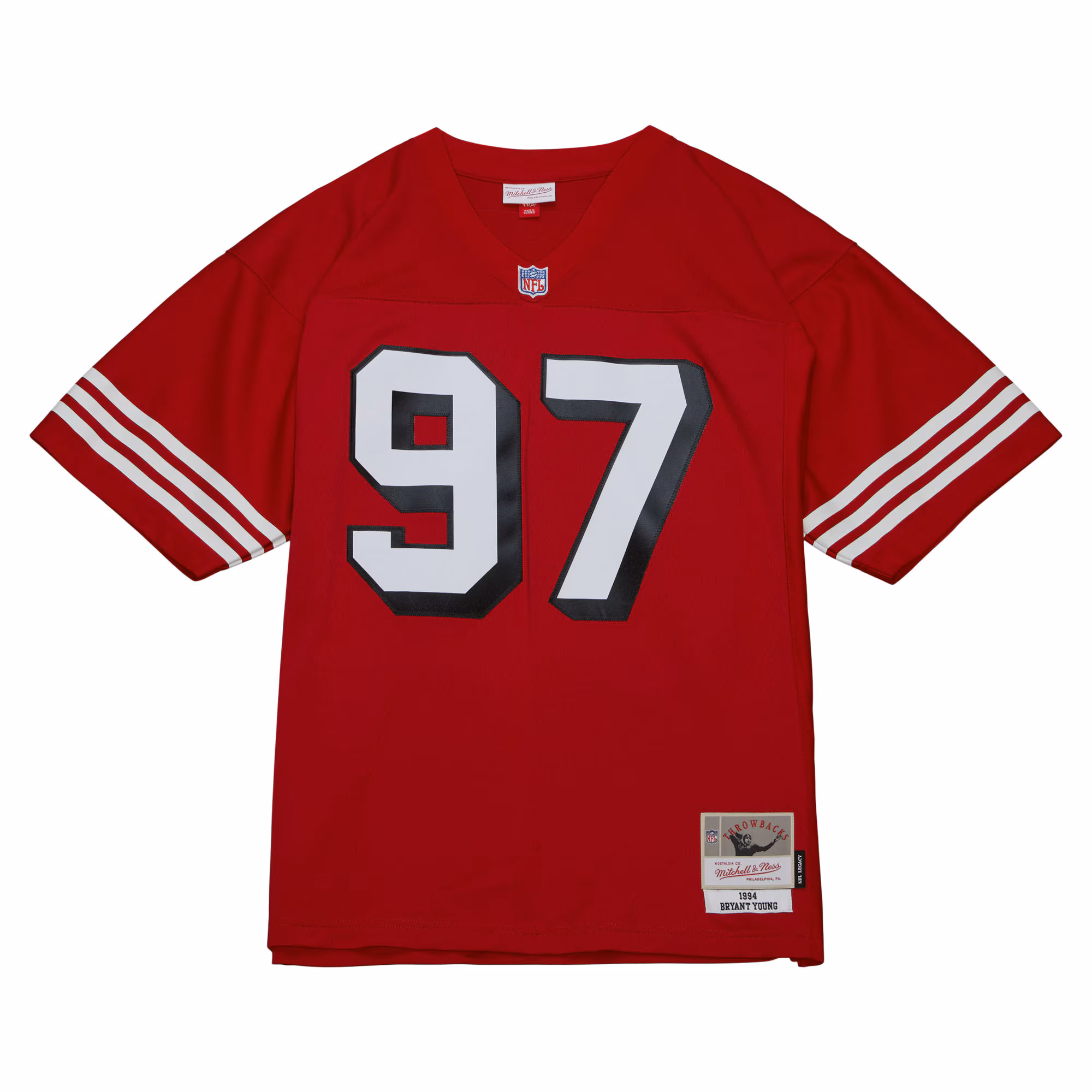 Bryant Young San Francisco 49ers Legacy Replica Jersey - White