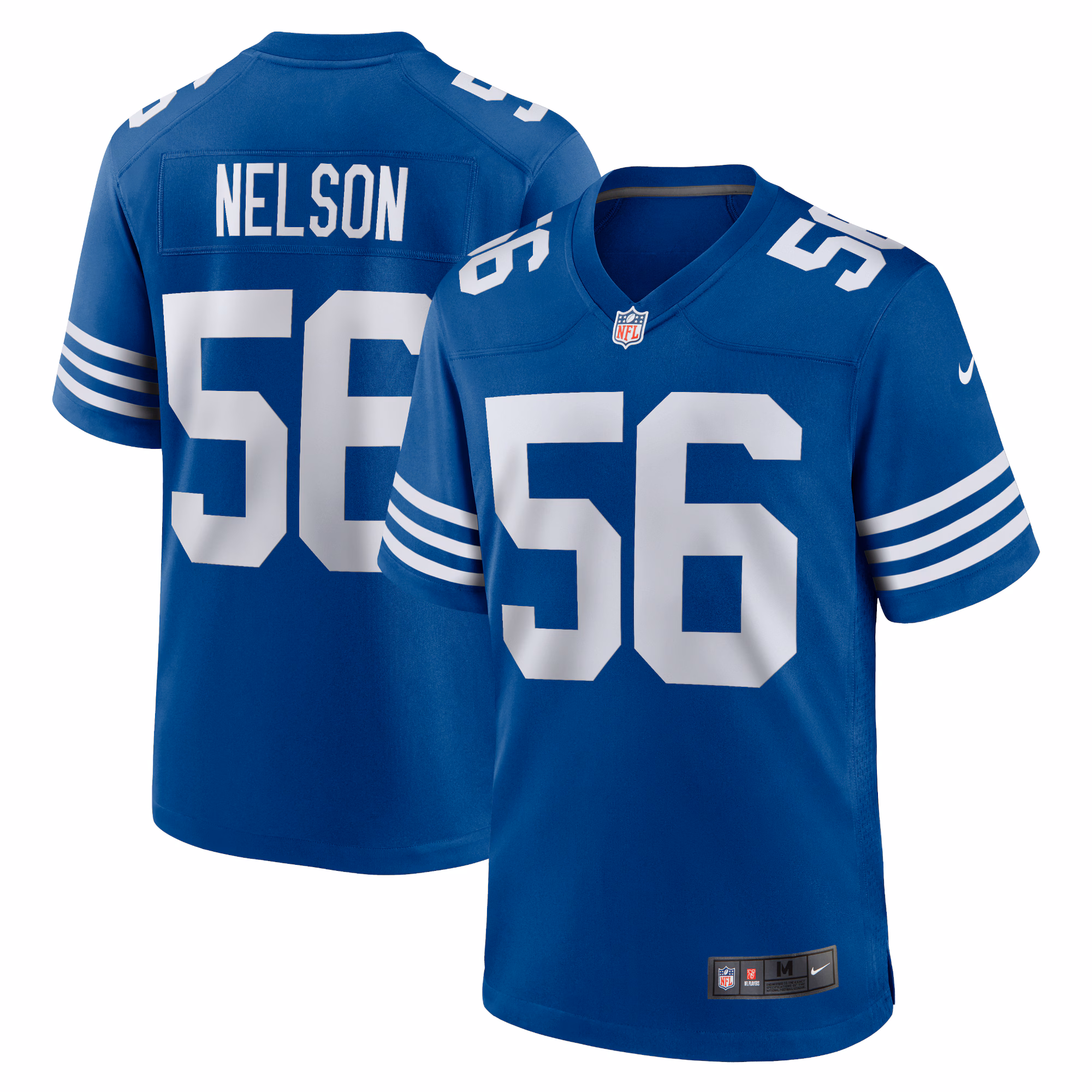 Men's Quenton Nelson Royal Indianapolis Colts Alternate Game Jersey