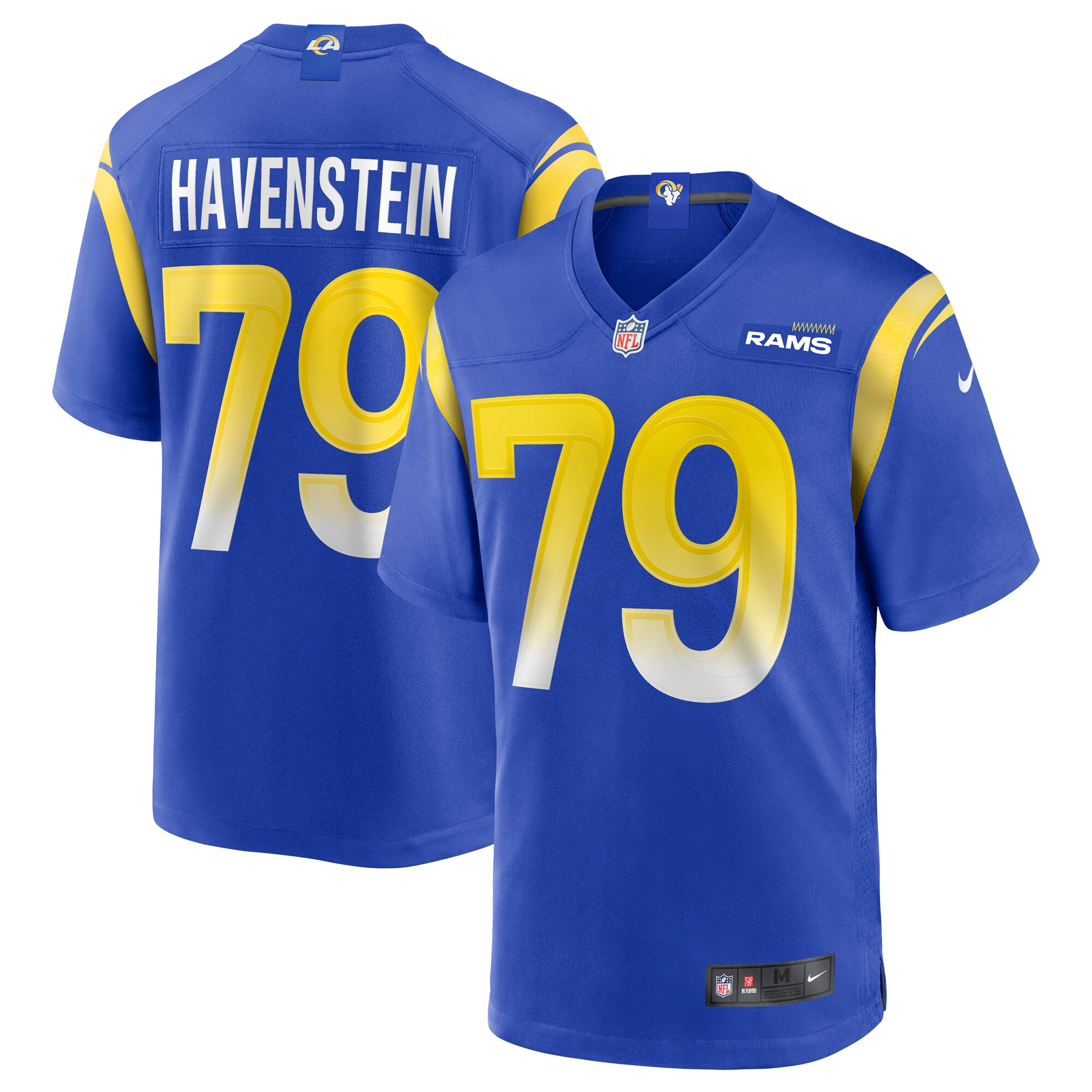 Rob Havenstein Los Angeles Rams Game Jersey - Royal