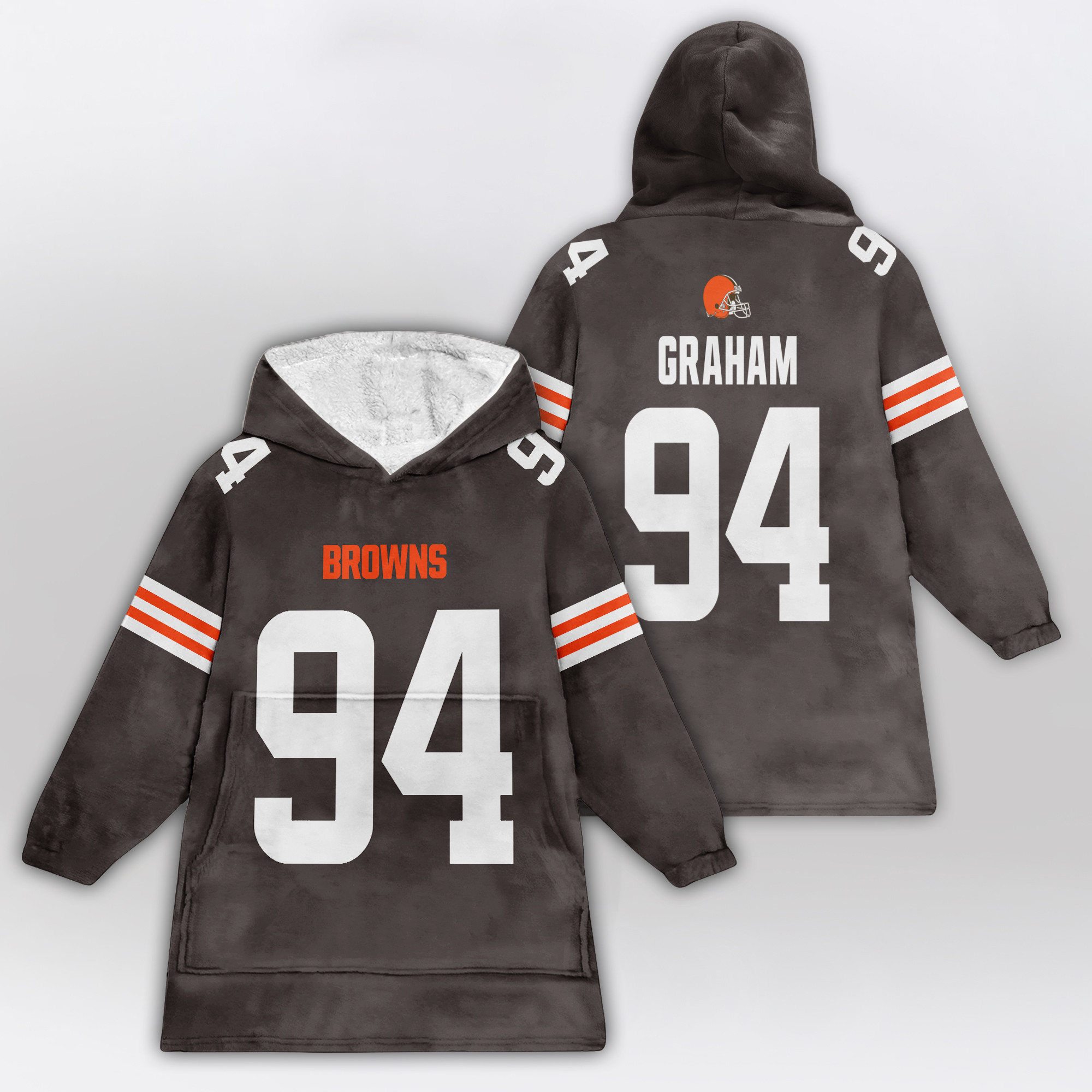 Kid M.G 94 Cleveland Football Unisex Blanket Hoodie