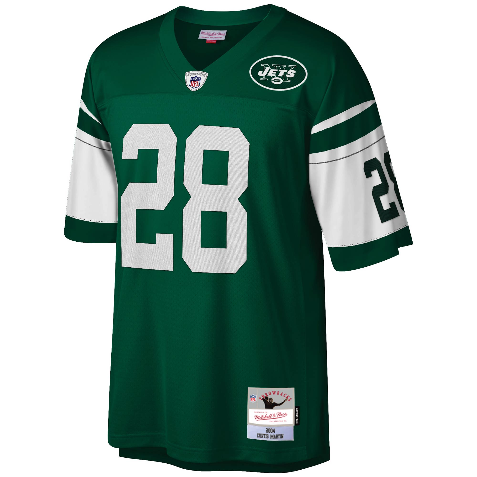 Curtis Martin New York Jets Legacy Replica Jersey - Green
