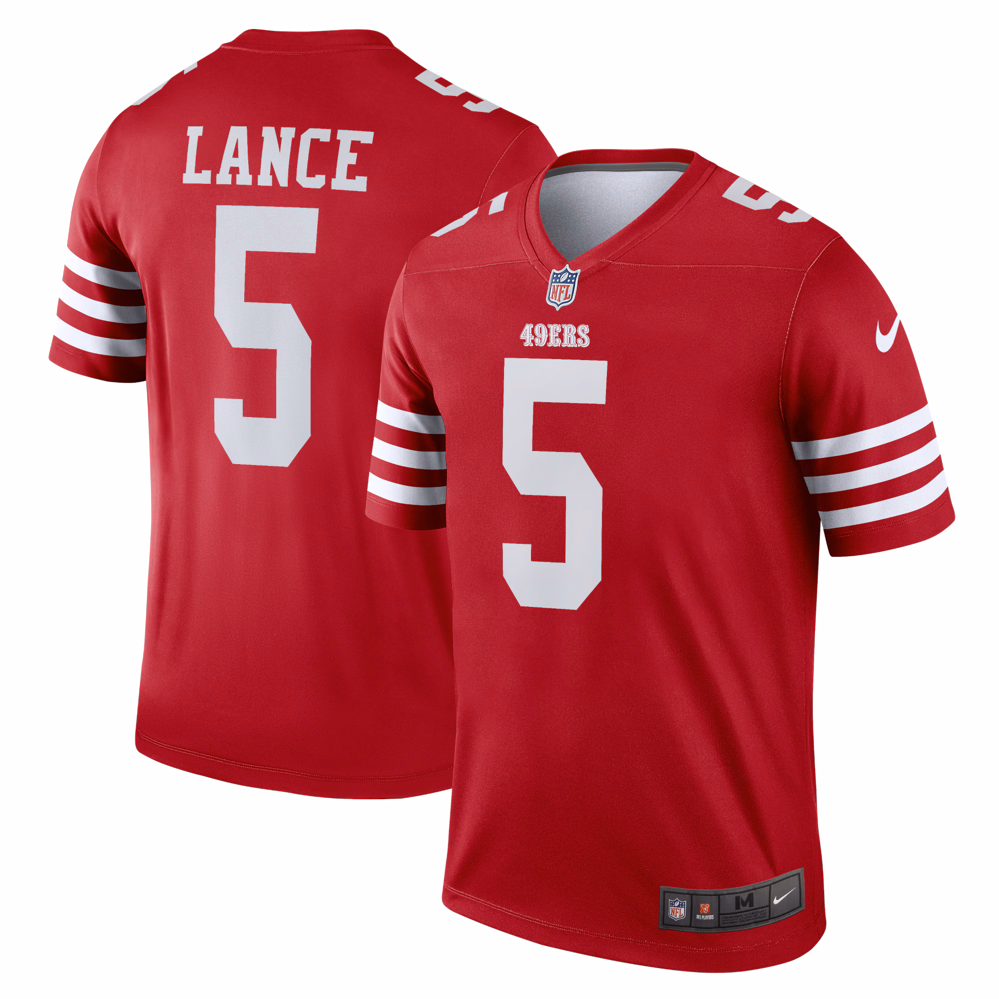 Trey Lance San Francisco 49ers Legend Jersey - Scarlet
