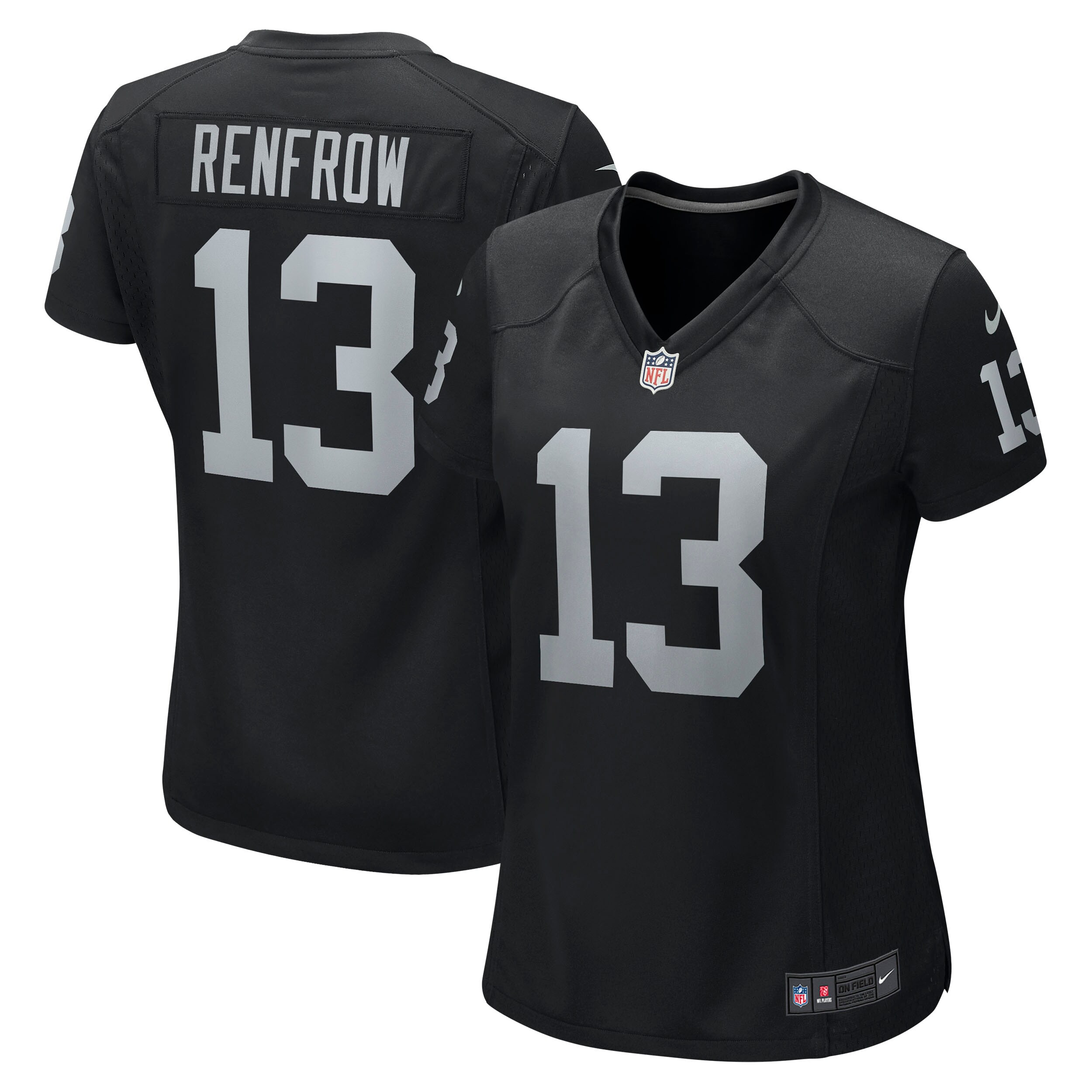 Hunter Renfrow Las Vegas Raiders  Women's Game Jersey - Black