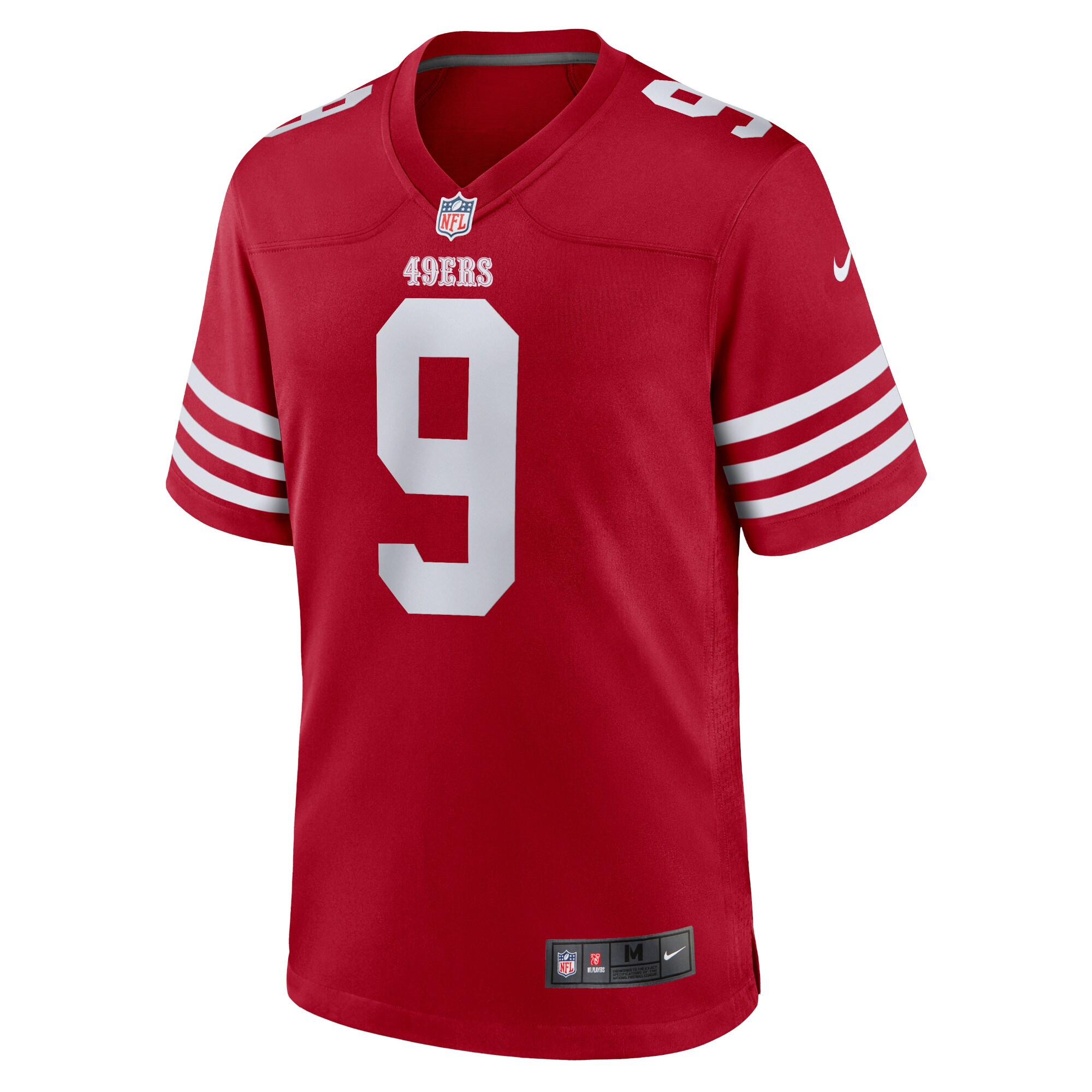Jacob Eason San Francisco 49ers  Home Game Player Jersey - Scarlet