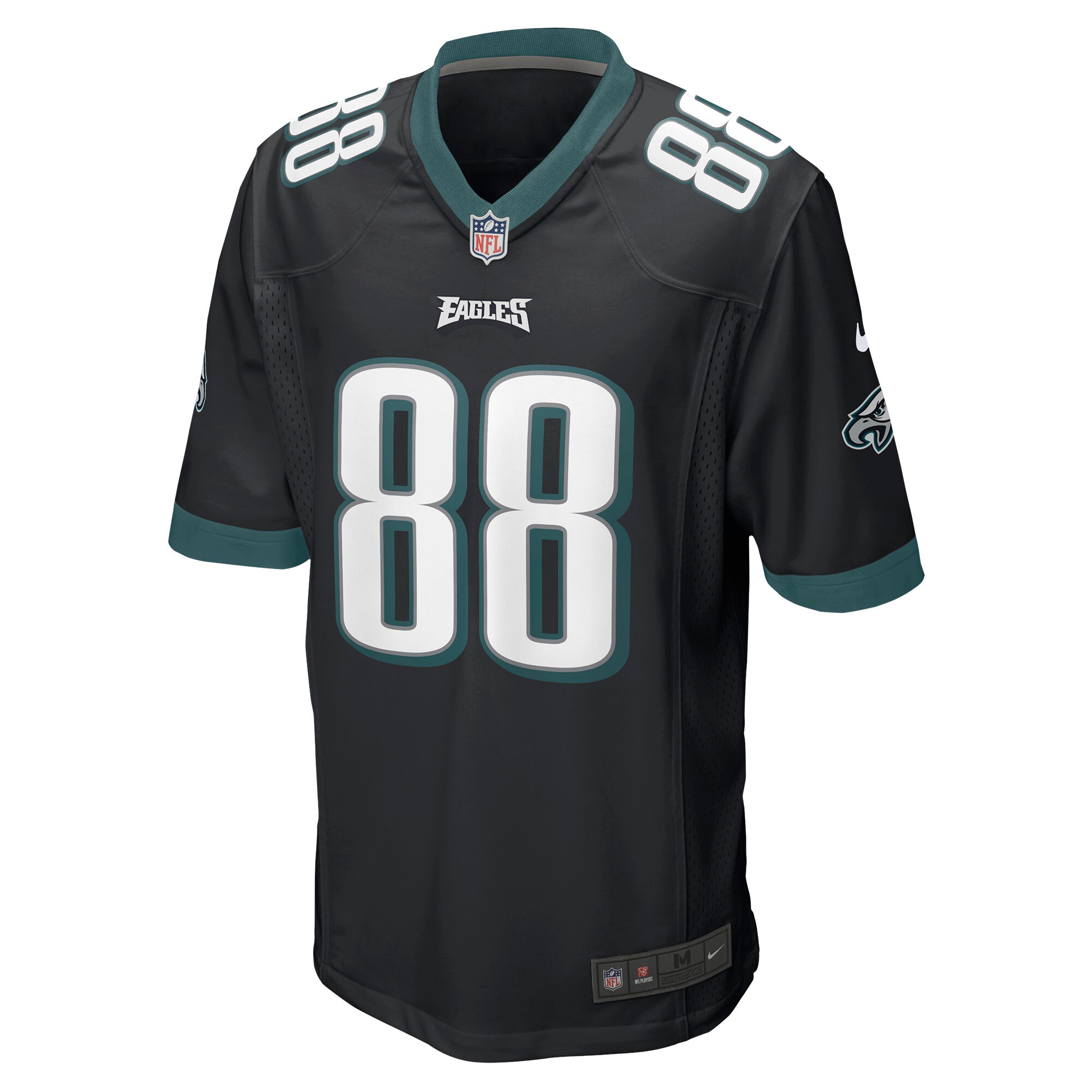 Dallas Goedert Philadelphia Eagles #88 Game Jersey - Black