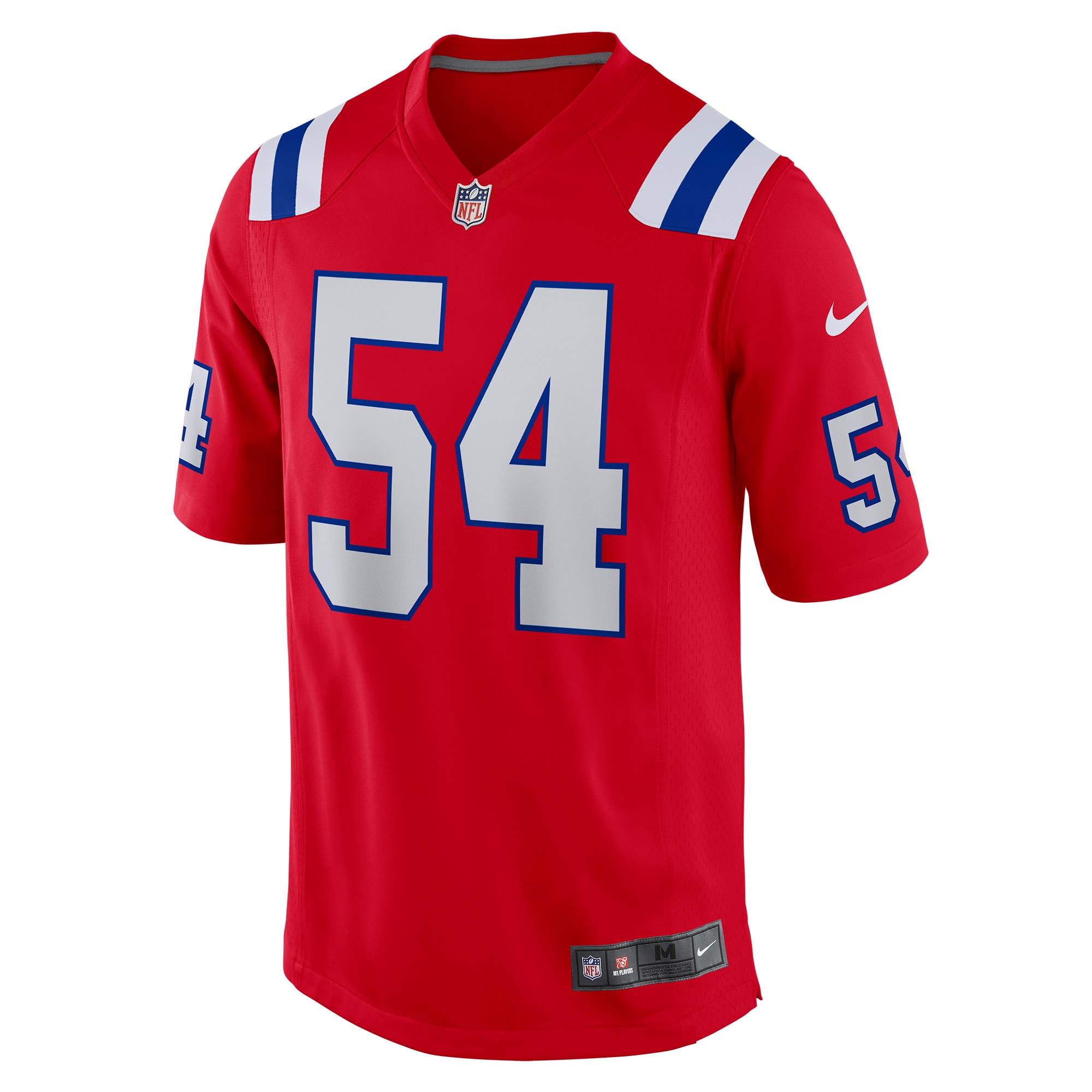 Tedy Bruschi New England Patriots Game Retired Player Jersey - Navy