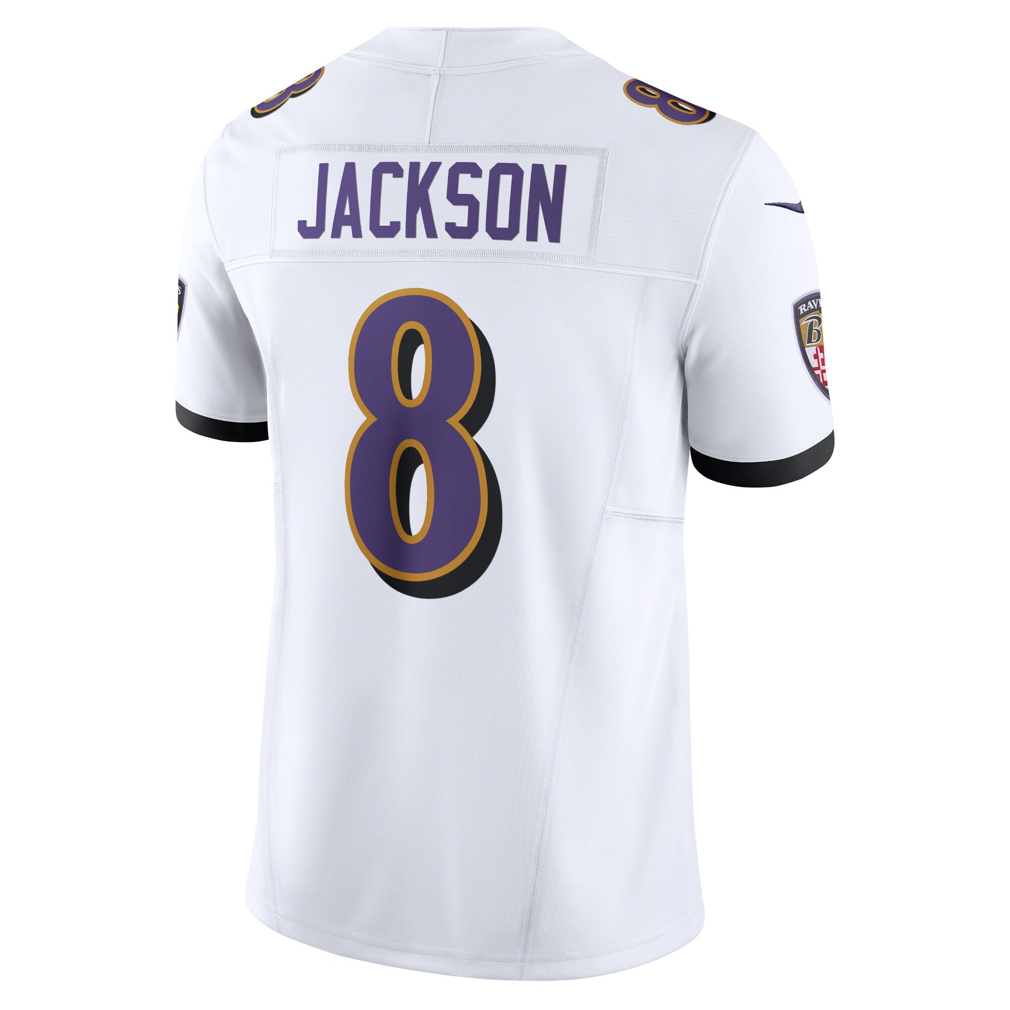 Lamar Jackson Baltimore Ravens  Vapor F.U.S.E. Limited Jersey - White
