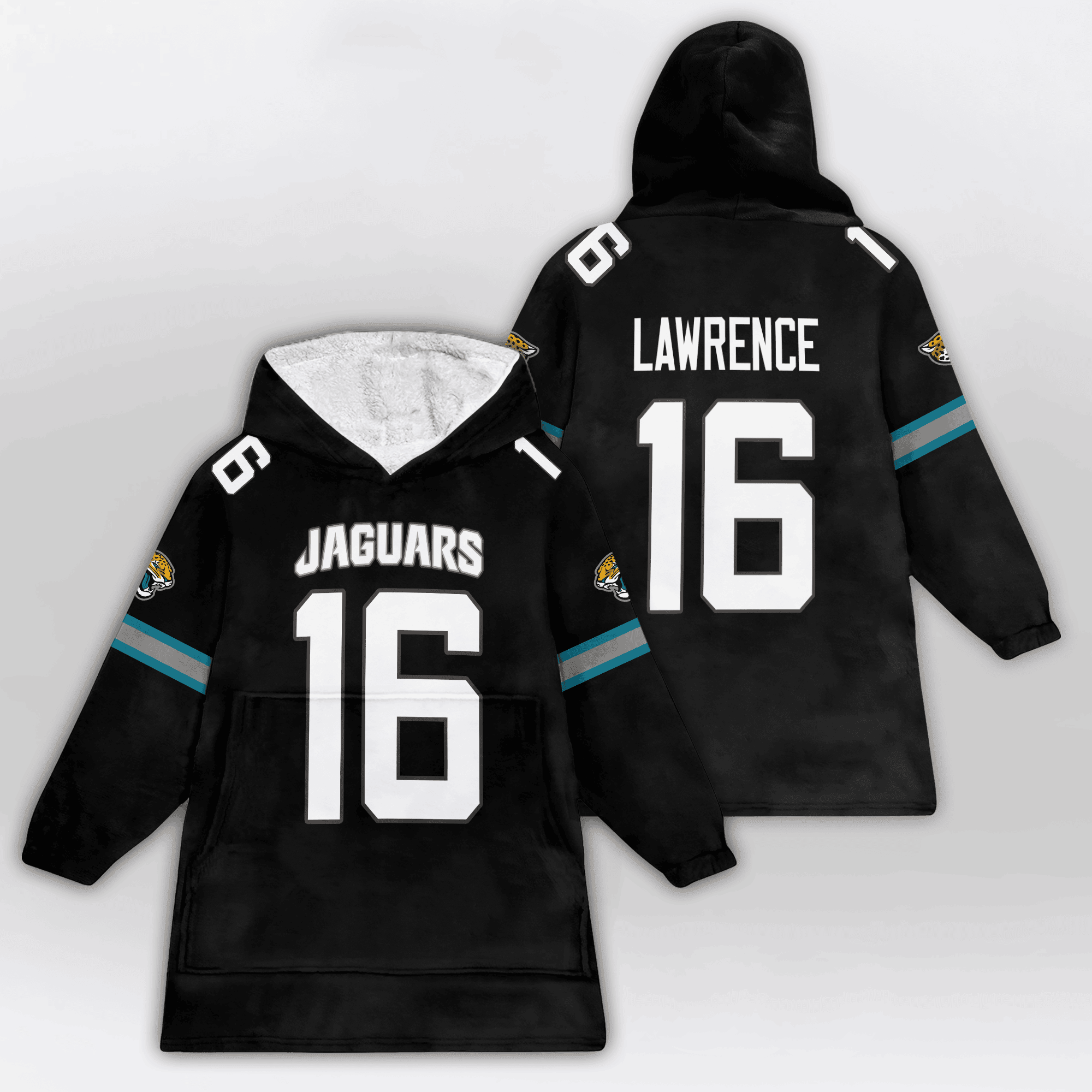 T.L 16 Jacksonville Football Unisex Blanket Hoodie