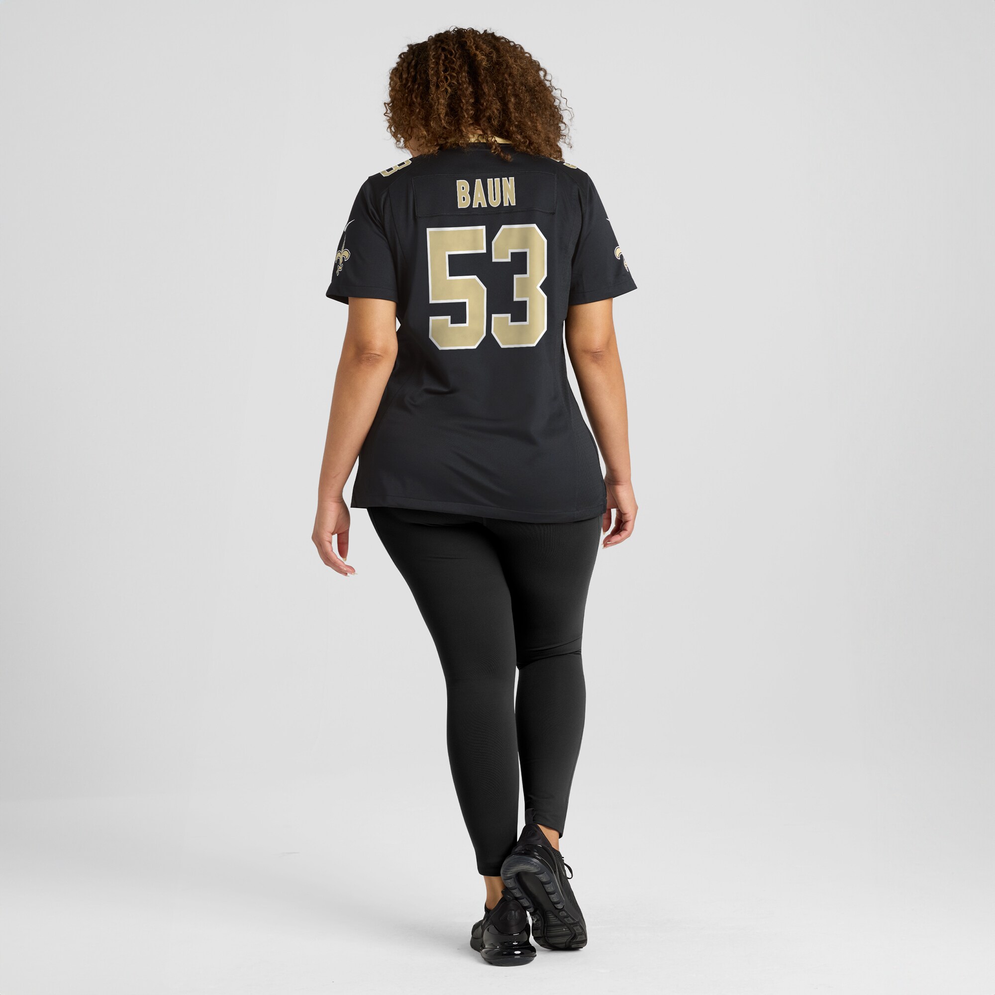 Zack Baun New Orleans Saints Women's Game Jersey - Black