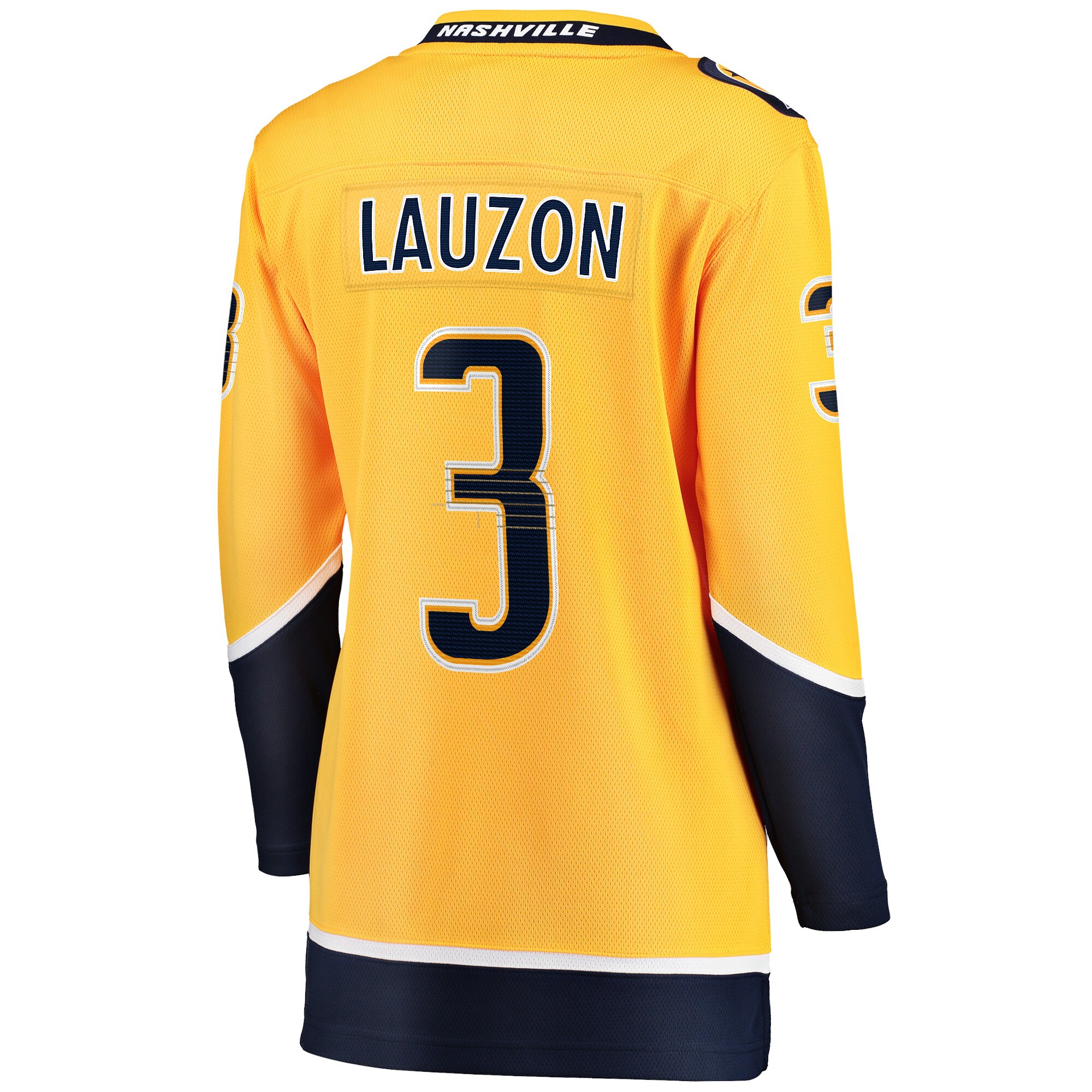 Jeremy Lauzon Nashville Predators Women's Home Breakaway Player Jersey - Gold