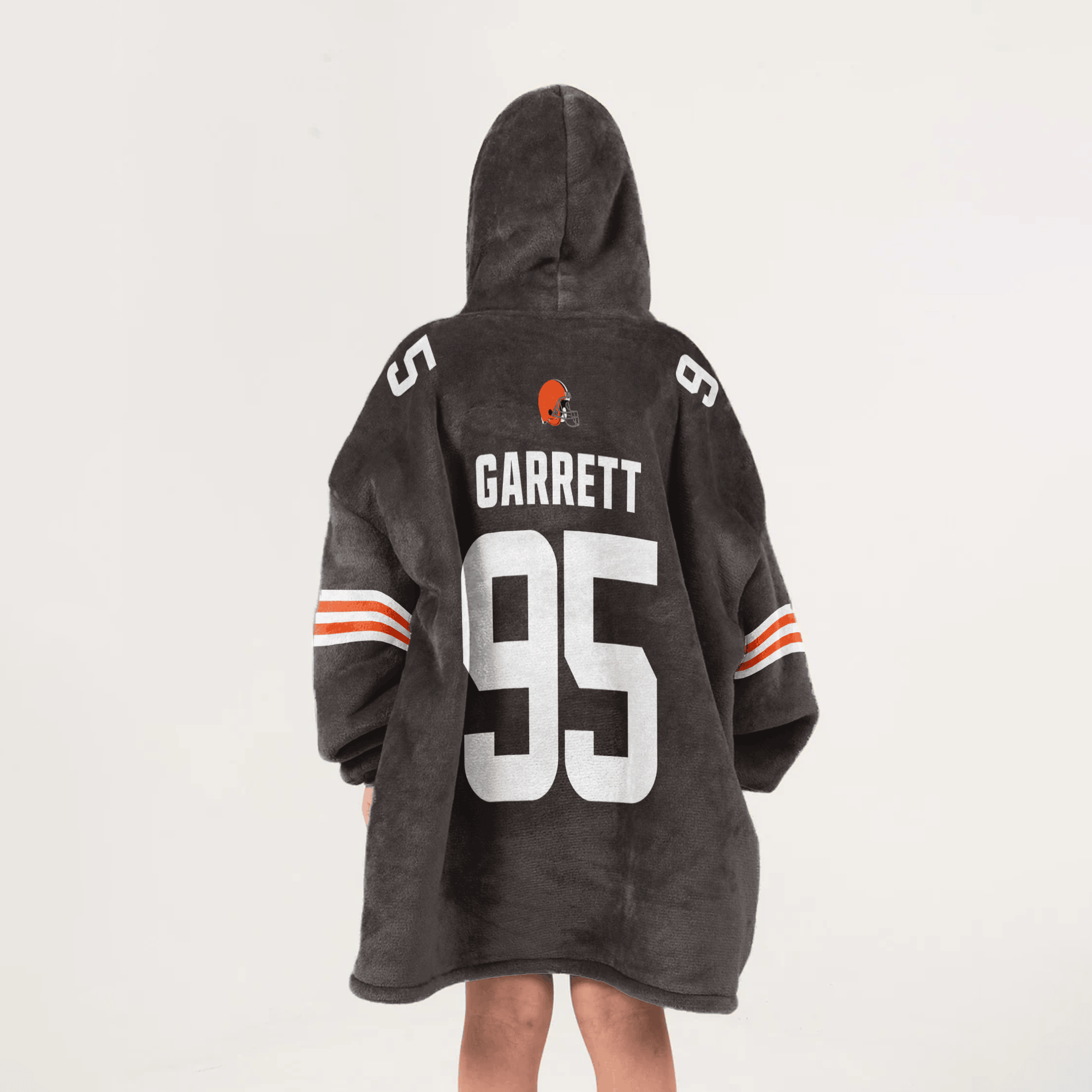 Kid M.G 95 Captain Cleveland Football Unisex Blanket Hoodie