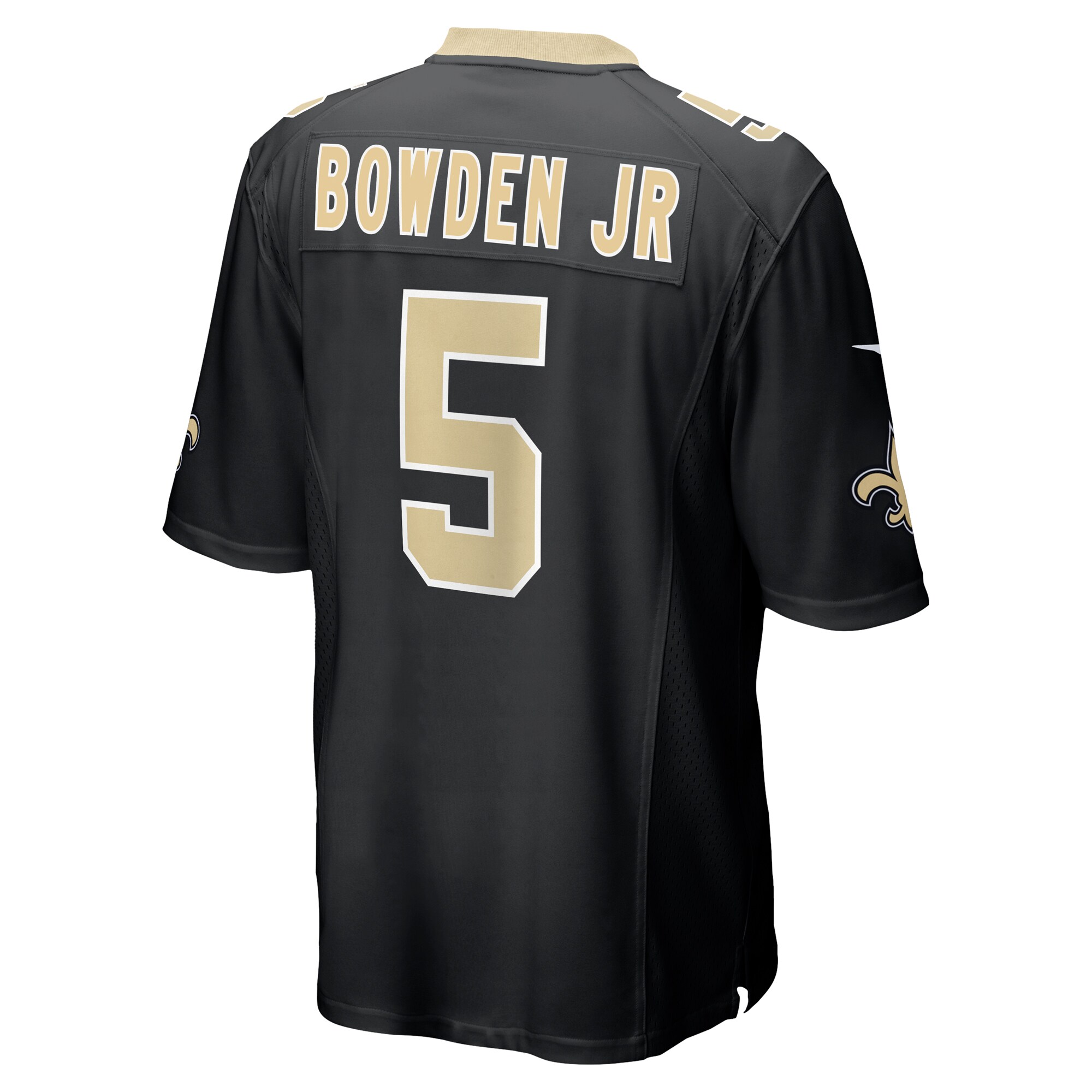 Lynn Bowden Jr. New Orleans Saints Team Game Jersey -  Black
