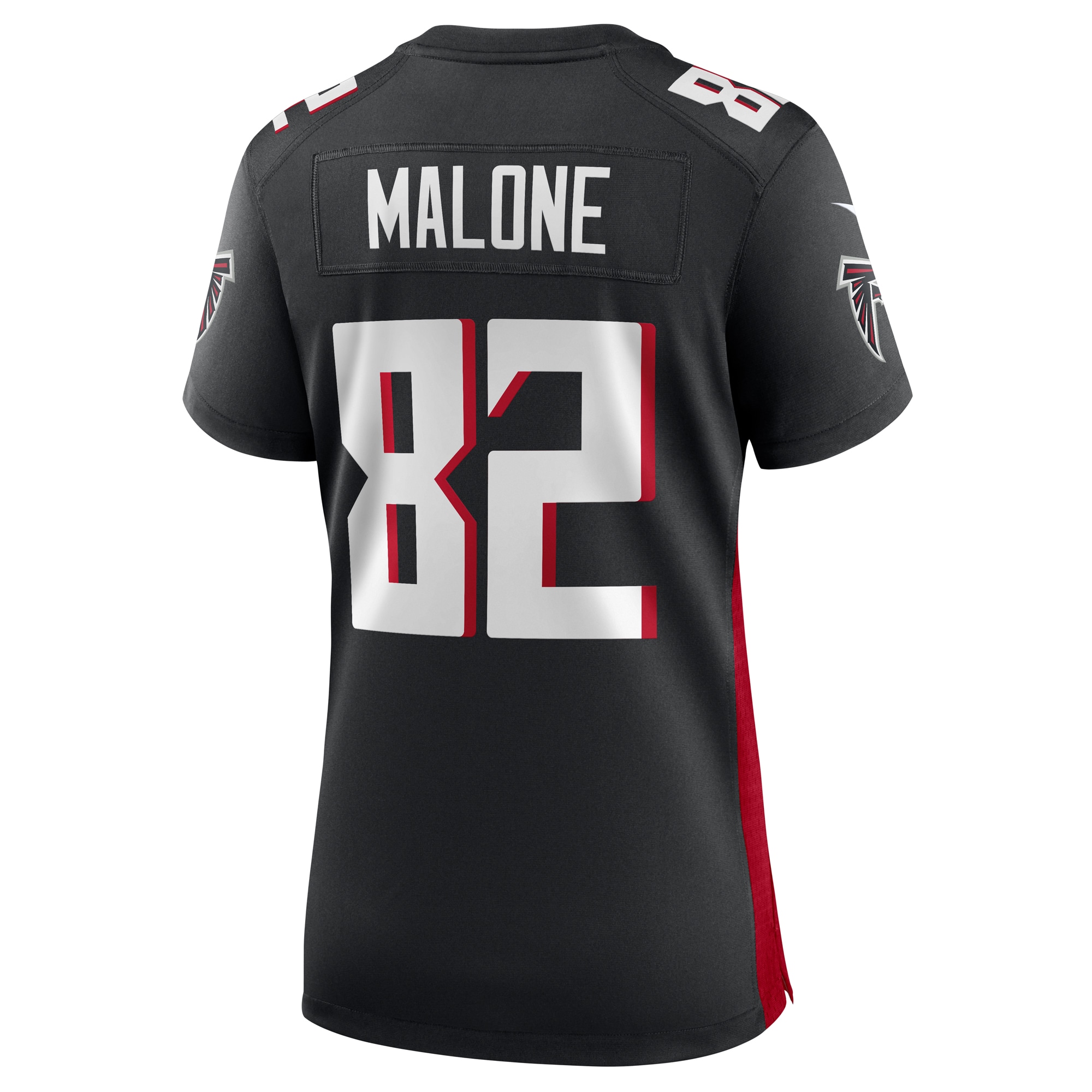 Xavier Malone Atlanta Falcons Women's  Game Jersey -  Black