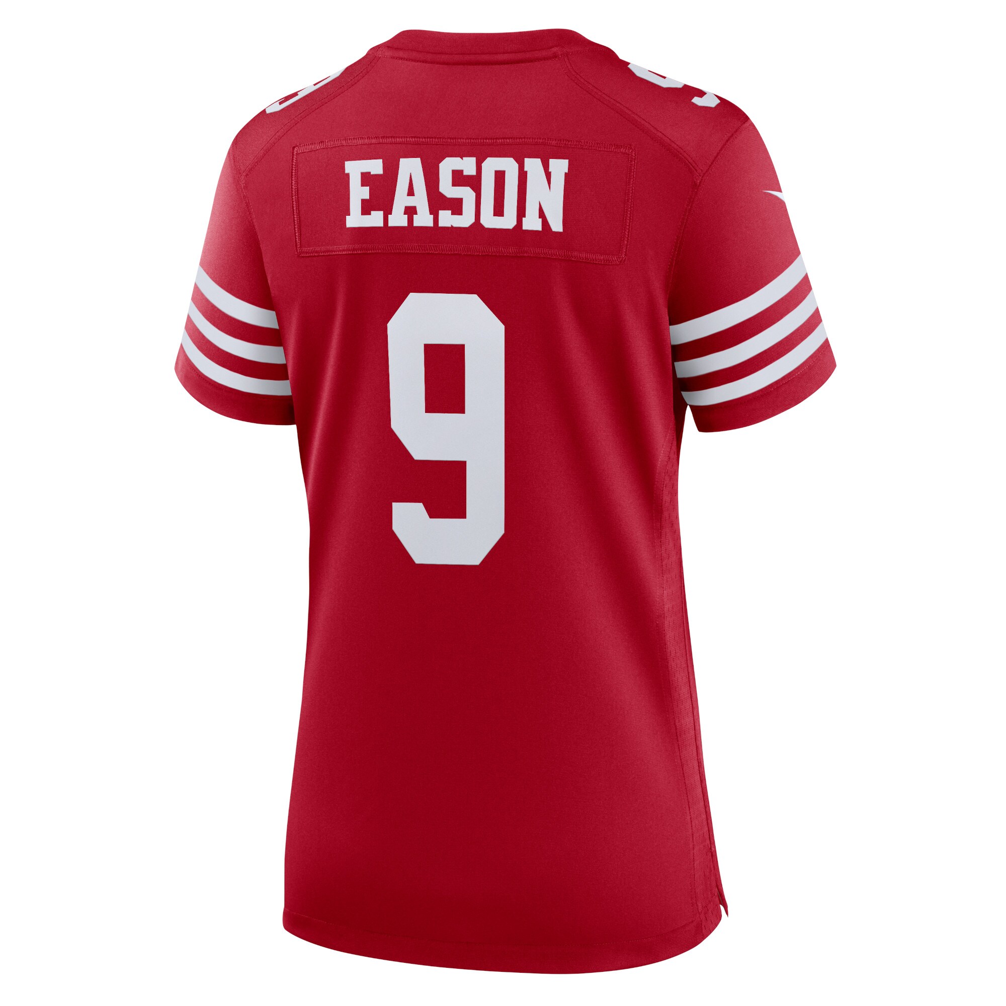 Jacob Eason San Francisco 49ers  Women's Home Game Player Jersey - Scarlet