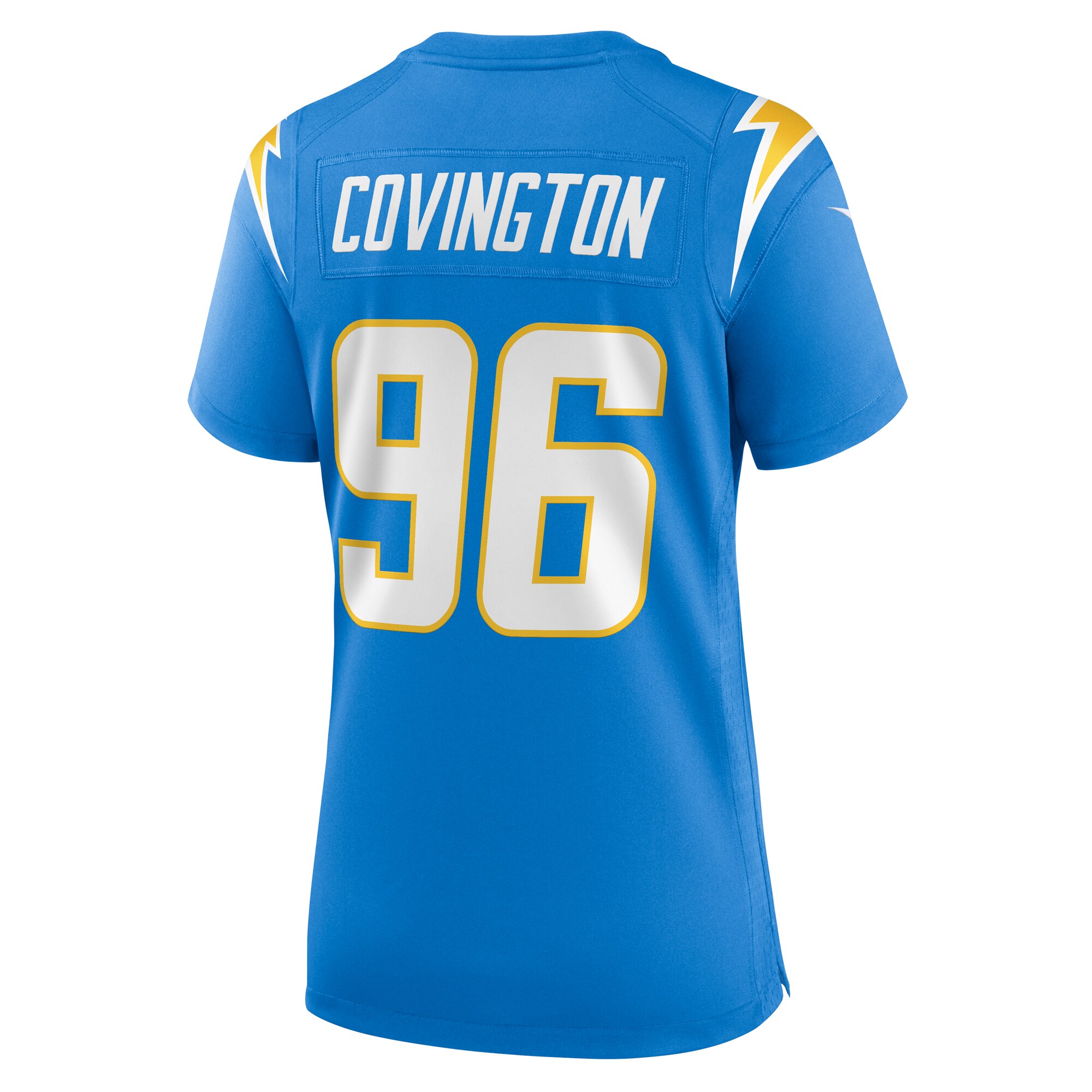 Christian Covington Los Angeles Chargers Women's Team Game Jersey -  Powder Blue