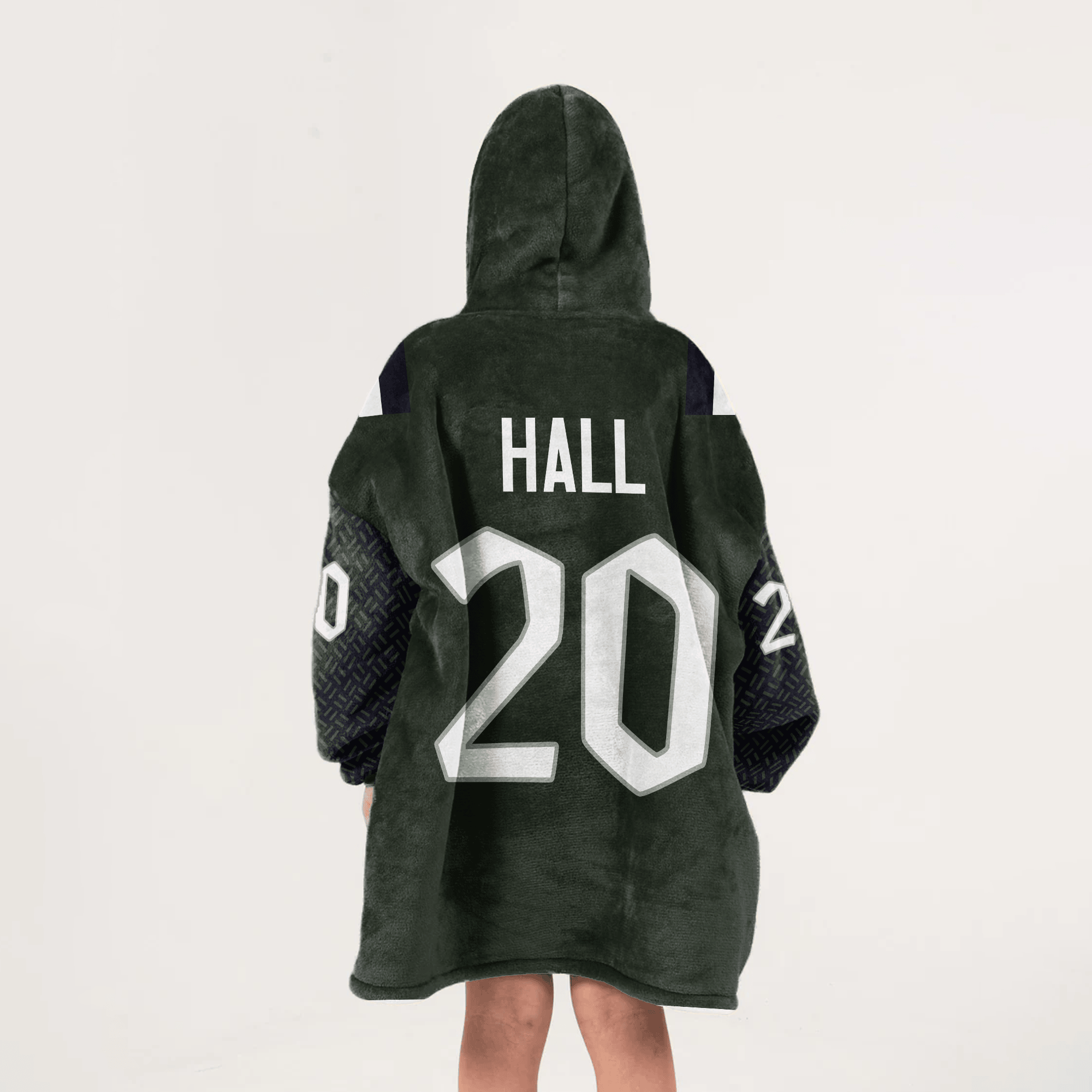 Kid B.H 20 New York J Football Unisex Blanket Hoodie