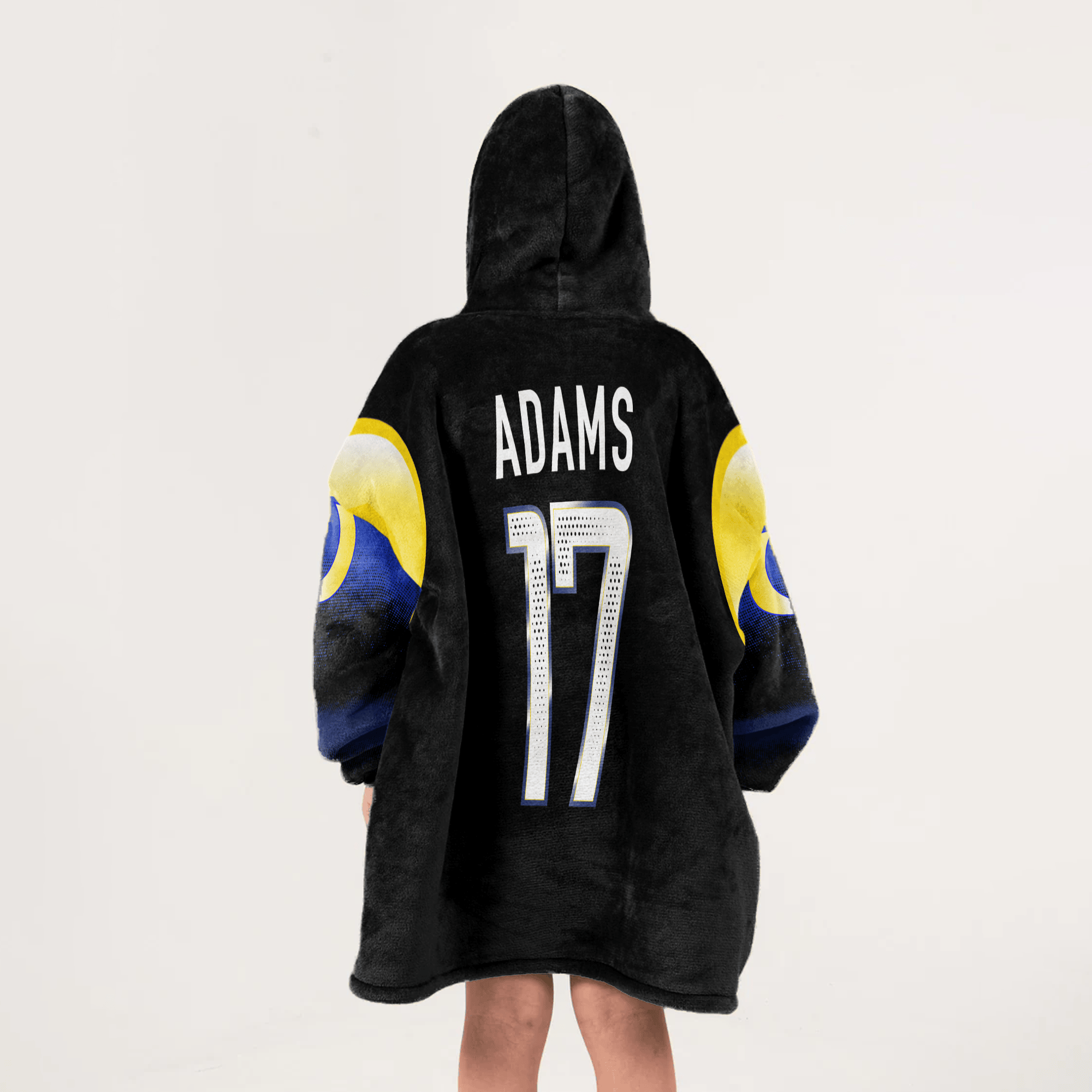 Kid D.A 17 Los Angeles R Football Unisex Blanket Hoodie