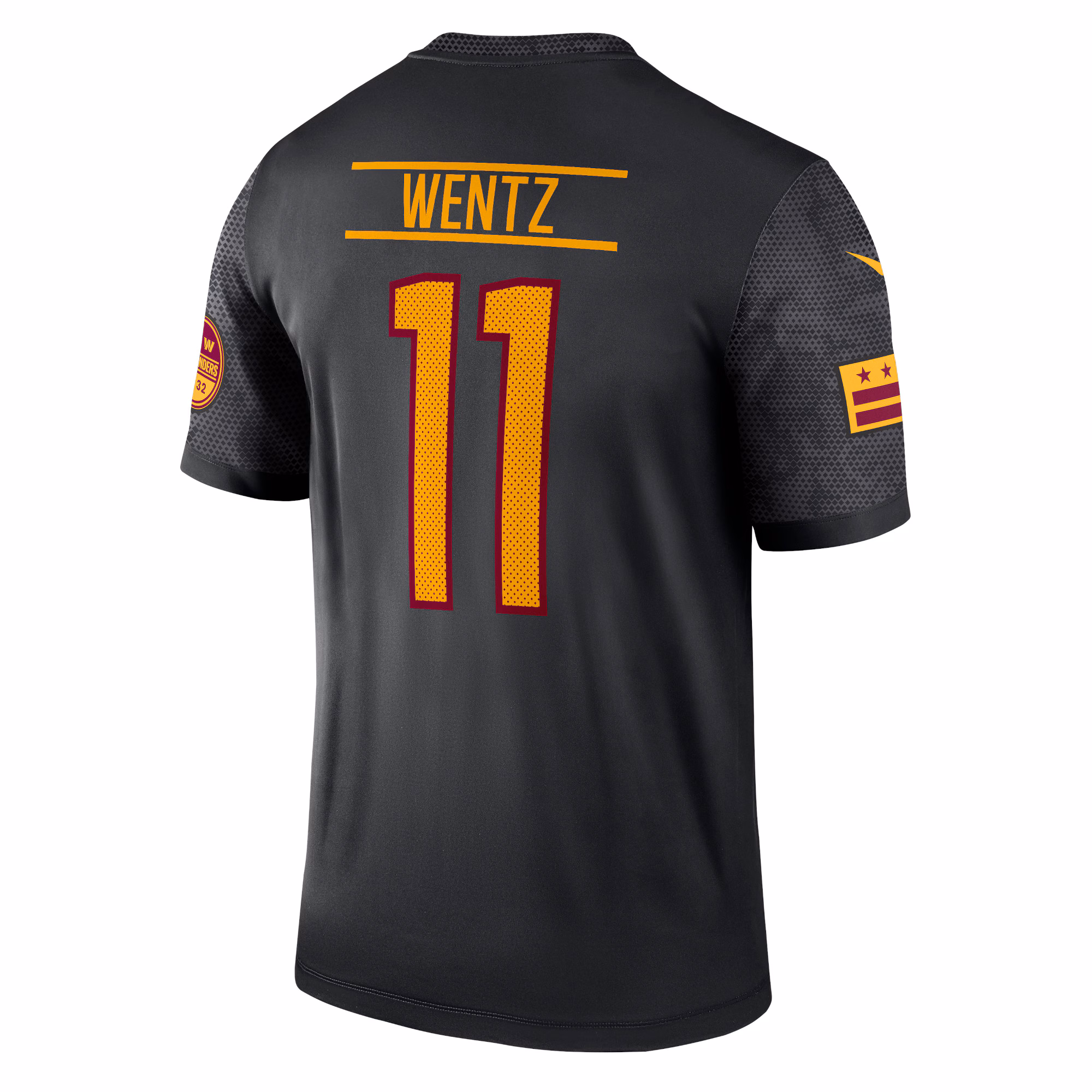 Carson Wentz Washington Commanders Alternate Legend Jersey - Black