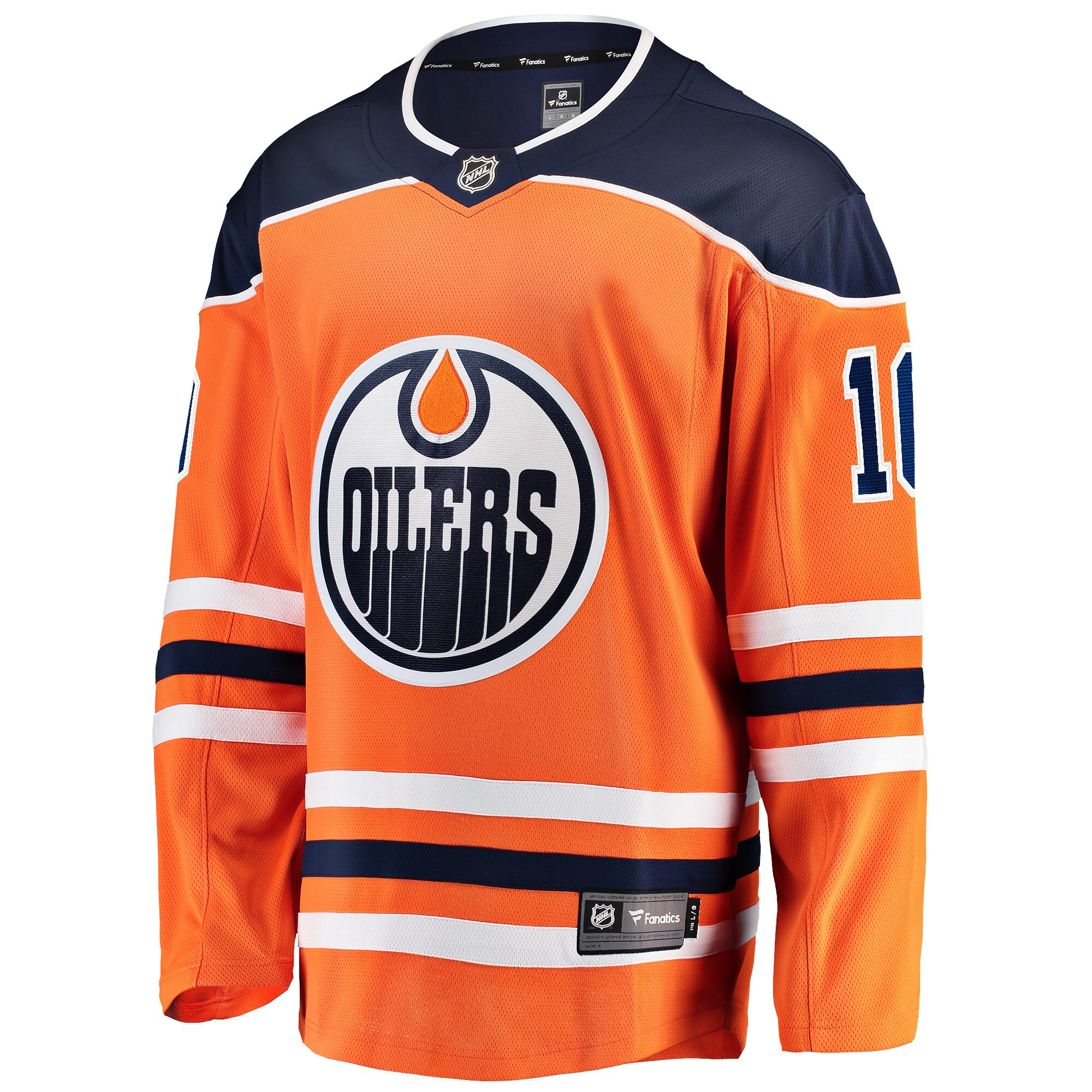 Derek Ryan Edmonton Oilers Home Breakaway Player Jersey - Orange