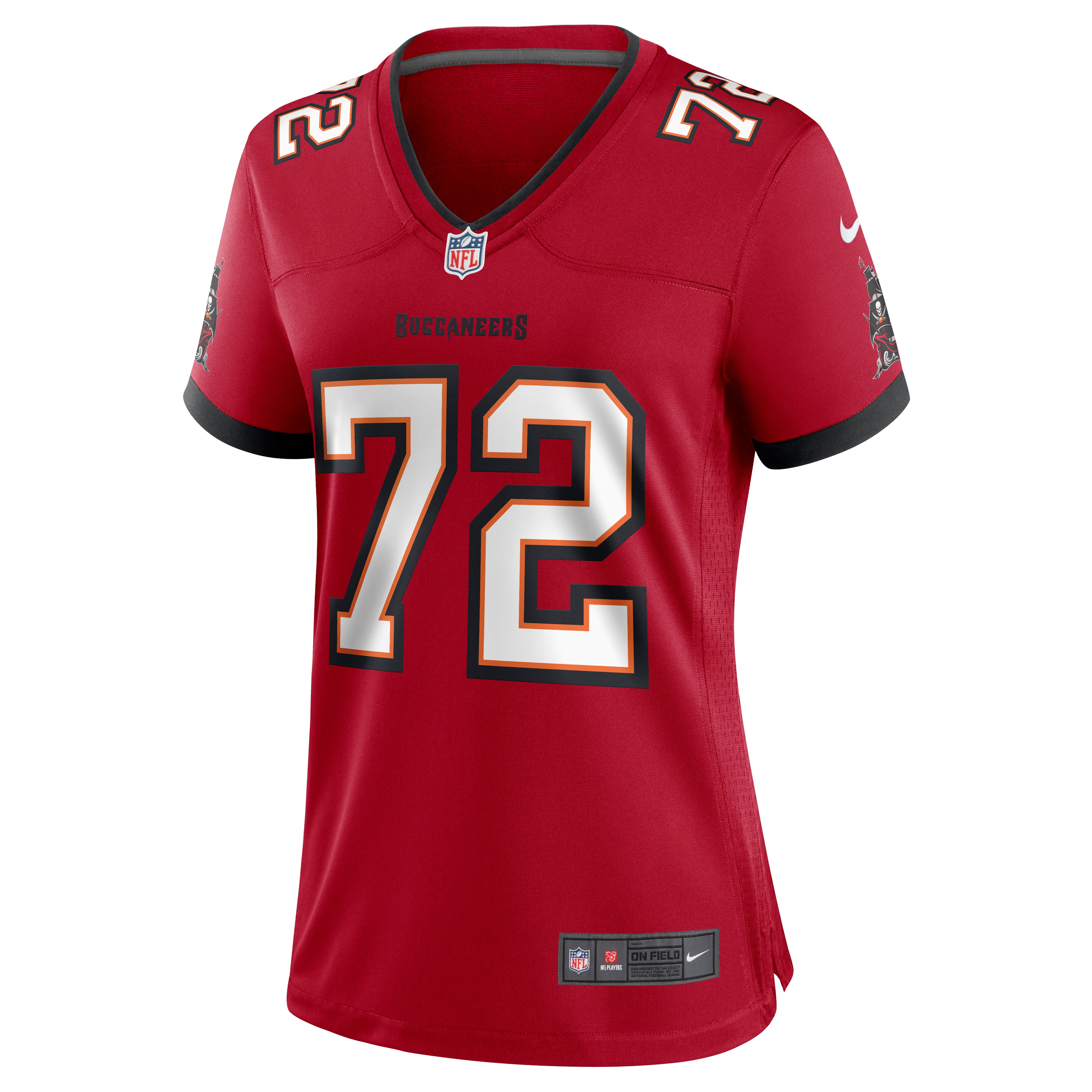 Josh Wells Tampa Bay Buccaneers  Women's Game Jersey - Red