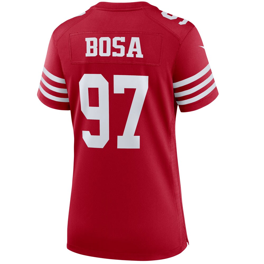 Nick Bosa San Francisco 49ers  Women's Player Game Jersey - Scarlet