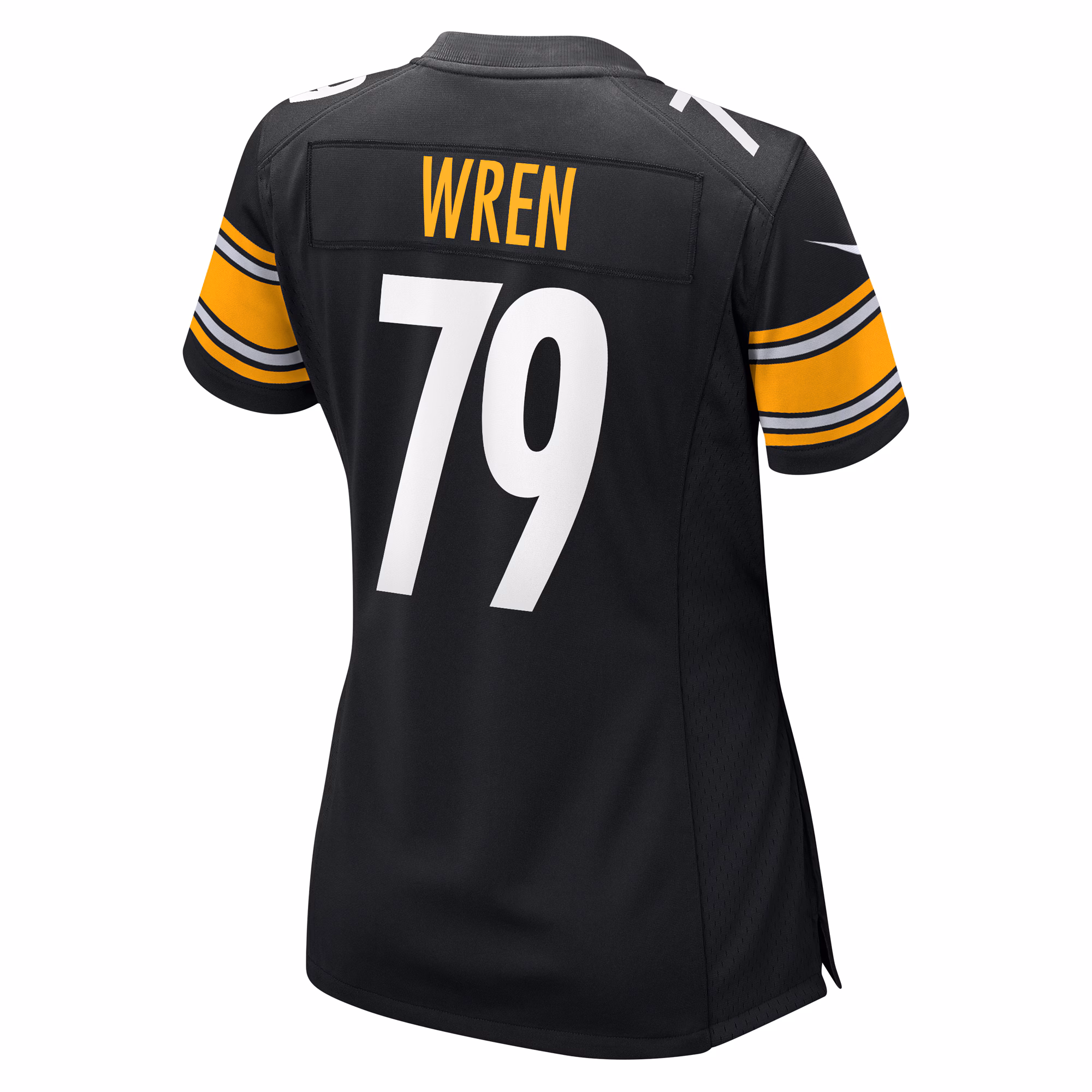 Renell Wren Pittsburgh Steelers Women's  Game Jersey -  Black