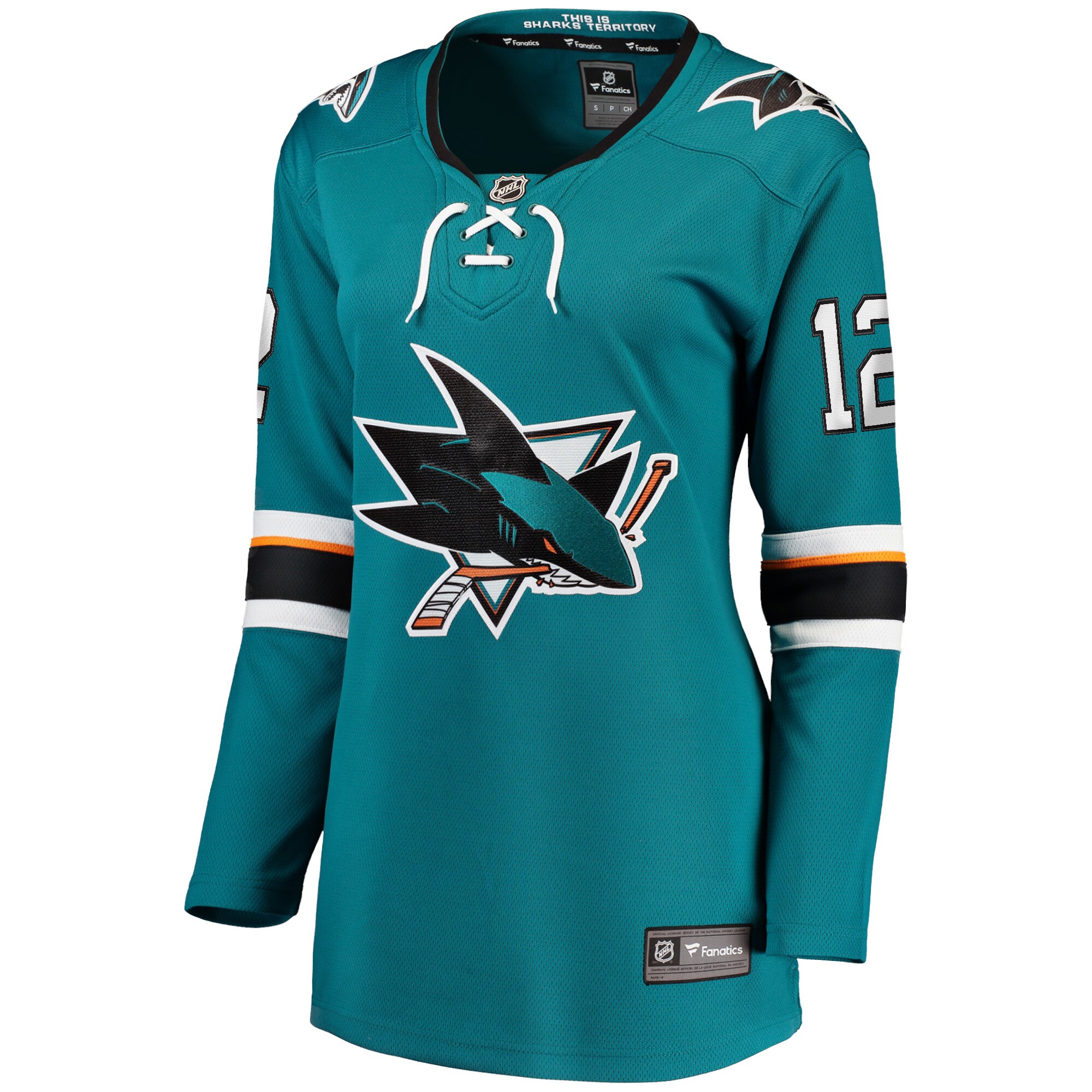 Patrick Marleau San Jose Sharks Women's Breakaway Player Jersey - Teal